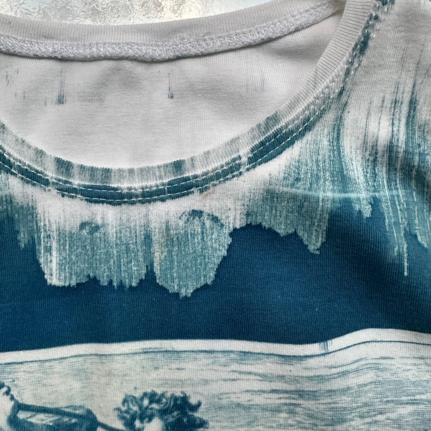 Historie Cyanotype Tank Top İndirim 20