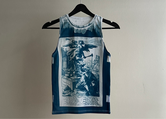 Historie Cyanotype Tank Top İndirim 20