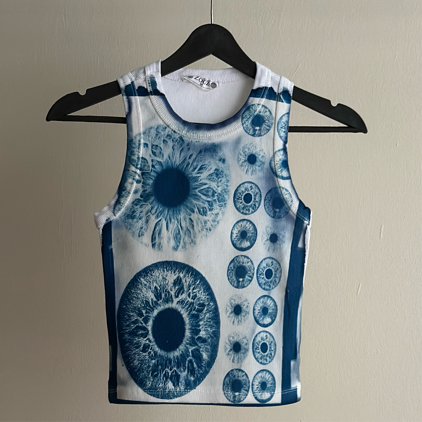 Iris Cyanotype Kırpma Üstü Satış 50