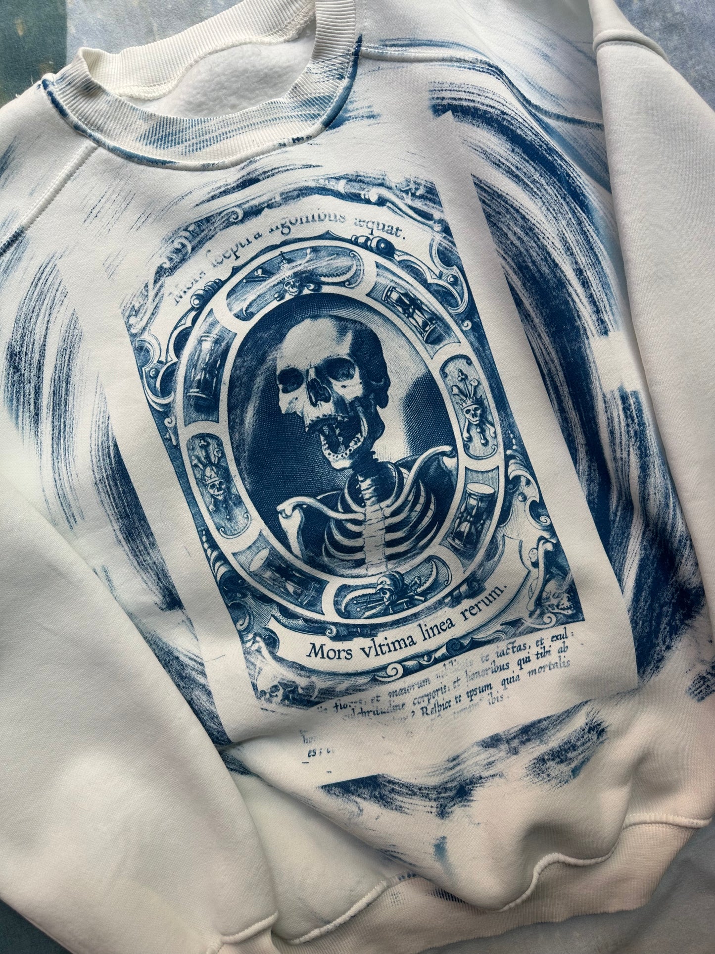 Skeleton Cyanotype Sweatshirt