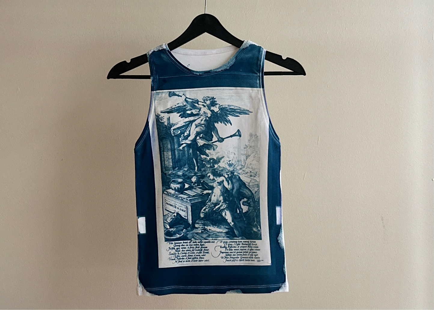 Historie Cyanotype Tank Top İndirim 29