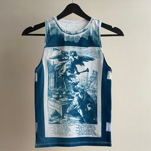 Historie Cyanotype Tank Top İndirim 20