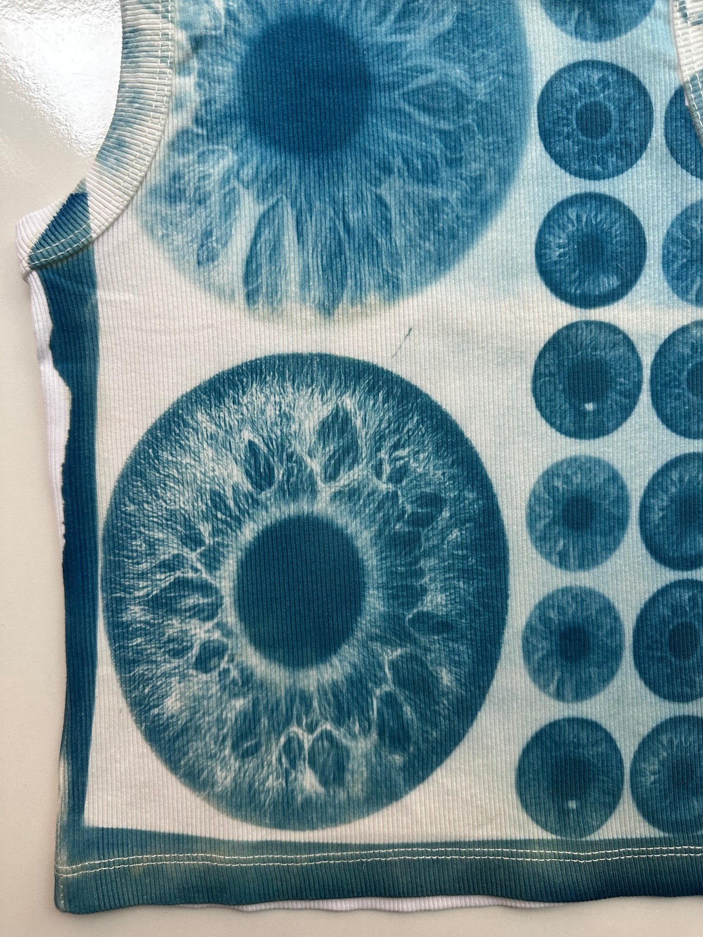 Iris Cyanotype Kırpma Üstü Satış 9