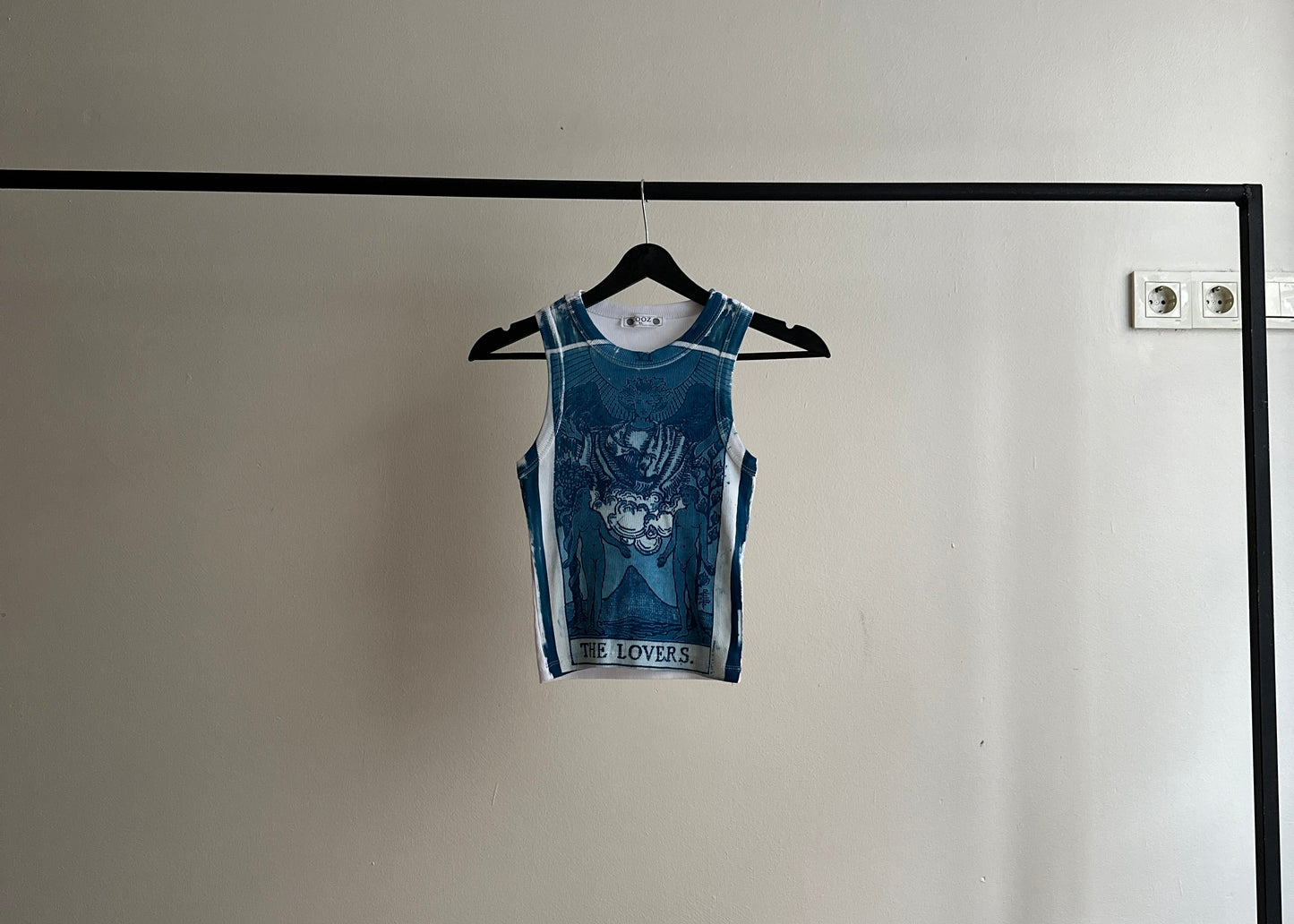 Lovers Cyanotype Crop Top Sale 102