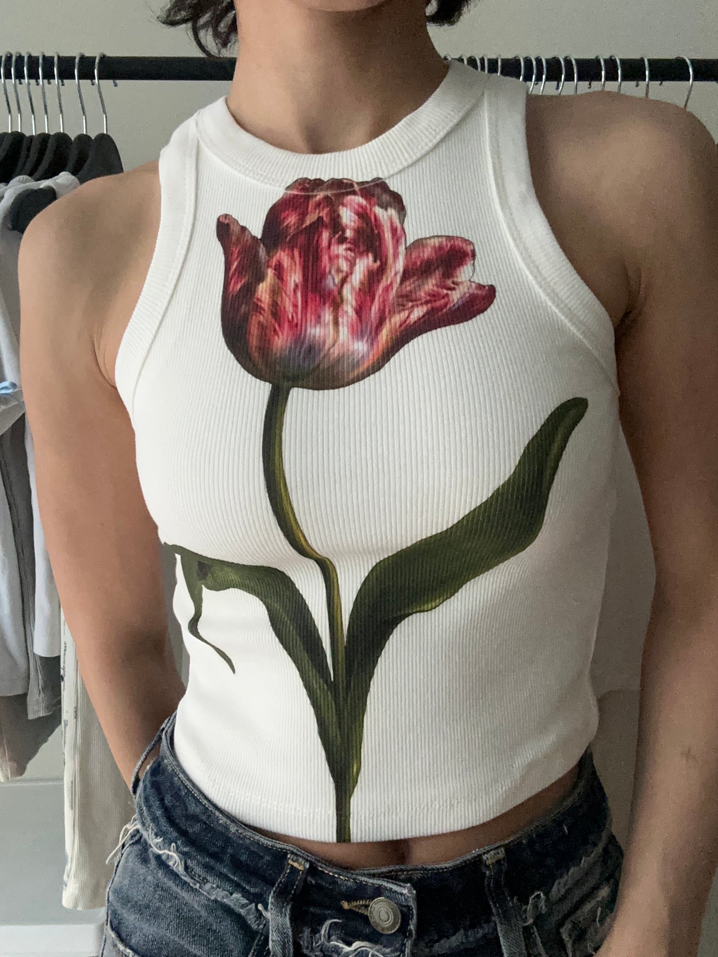 Dream Flower Crop Top