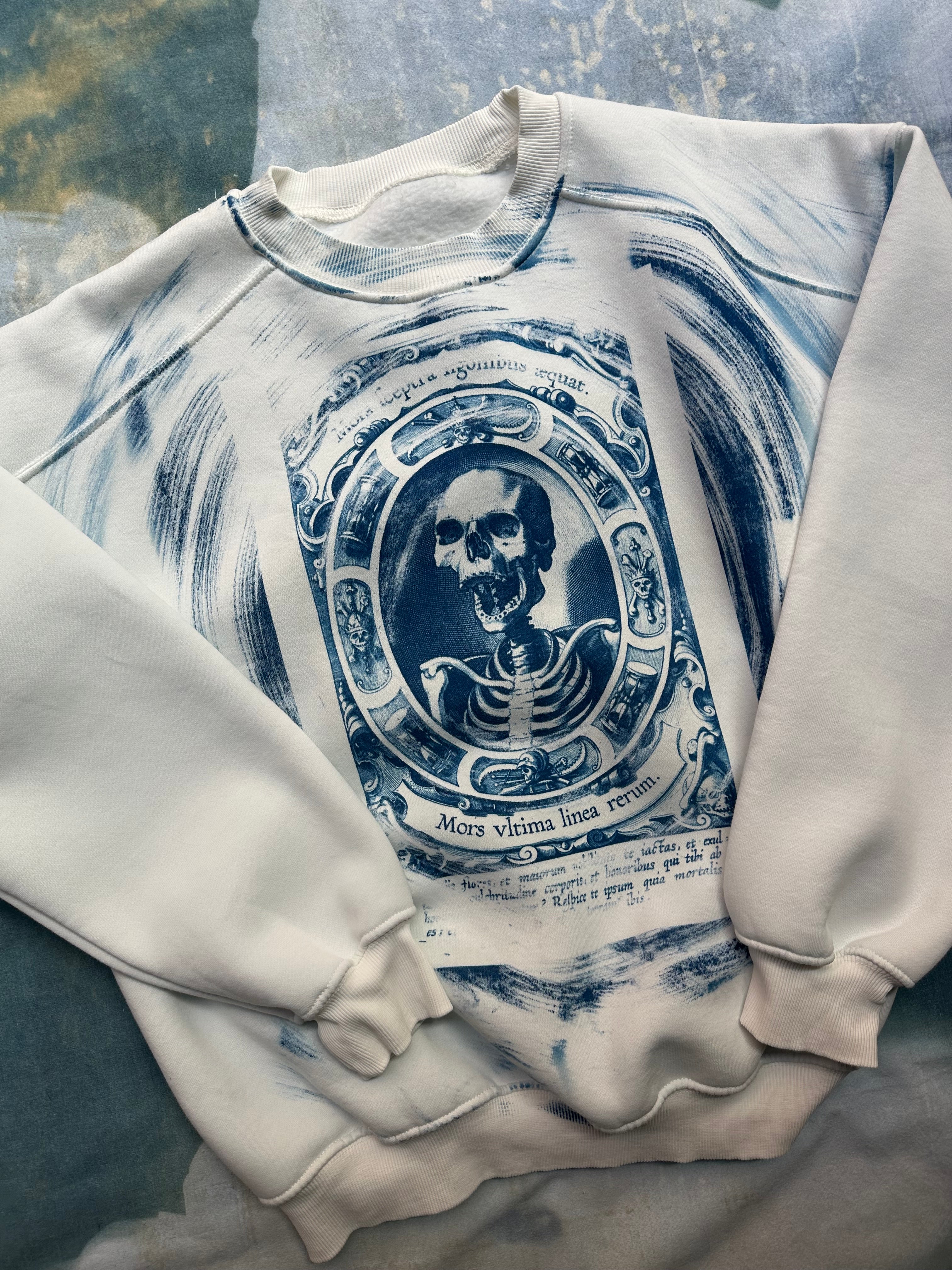 Skeleton Cyanotype Sweatshirt