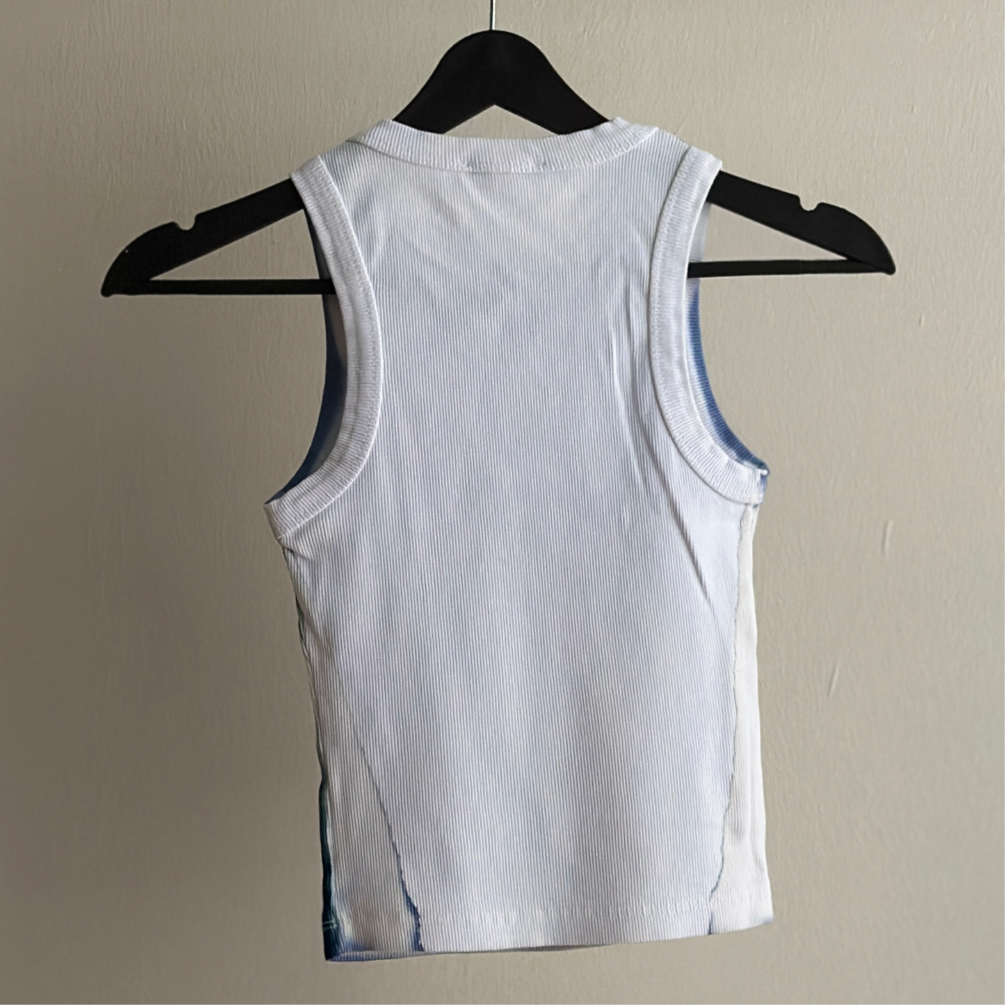 Stamps Cyanotype Crop Top Sale 68