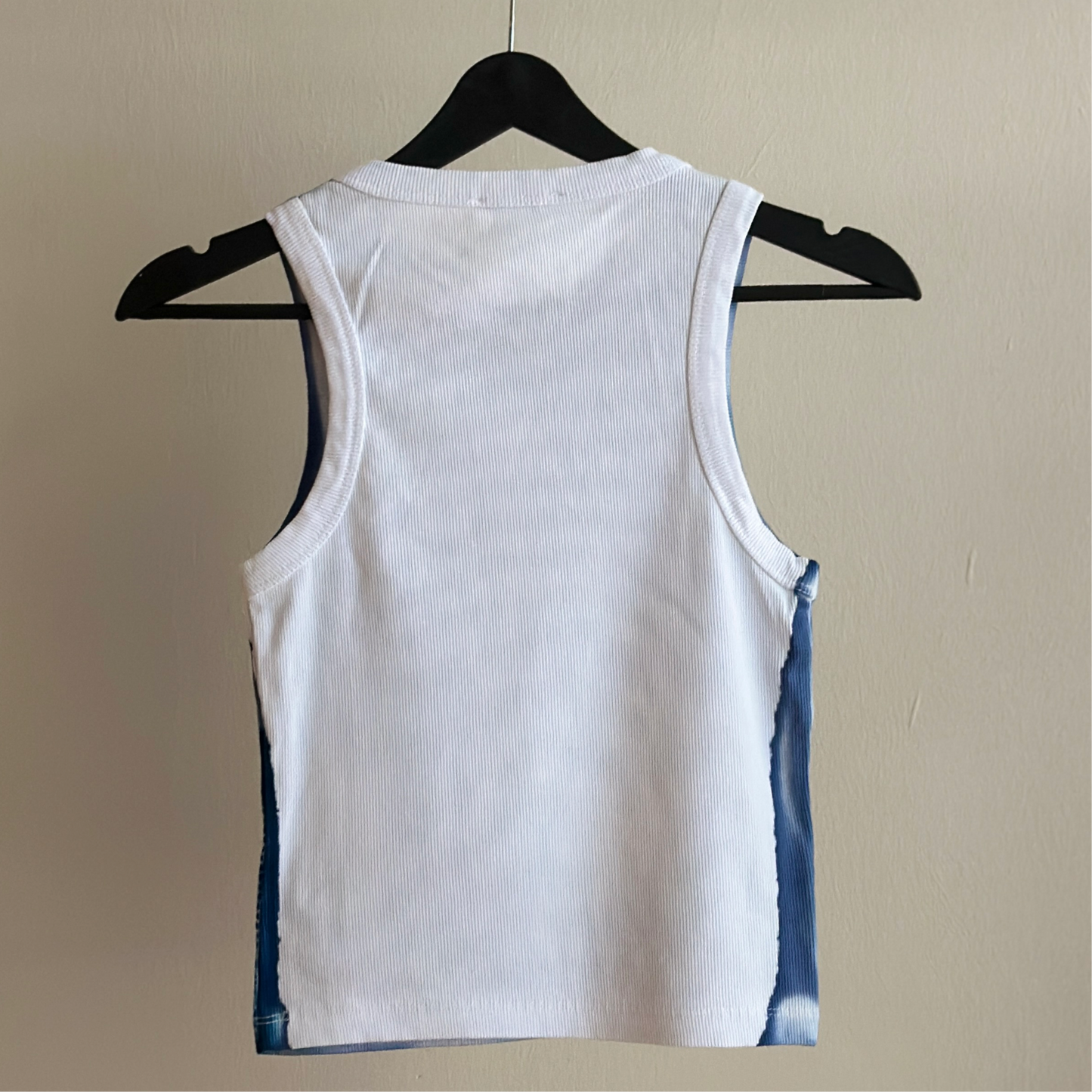 Stamps Cyanotype Crop Top Sale 32