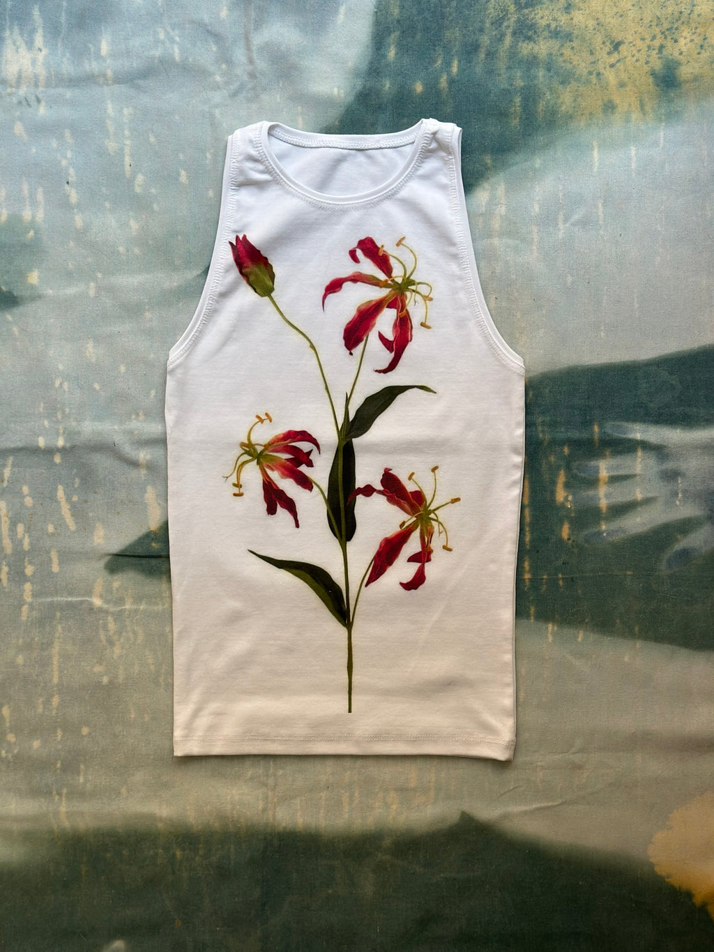 Flower DTG Tank Top Sale 174