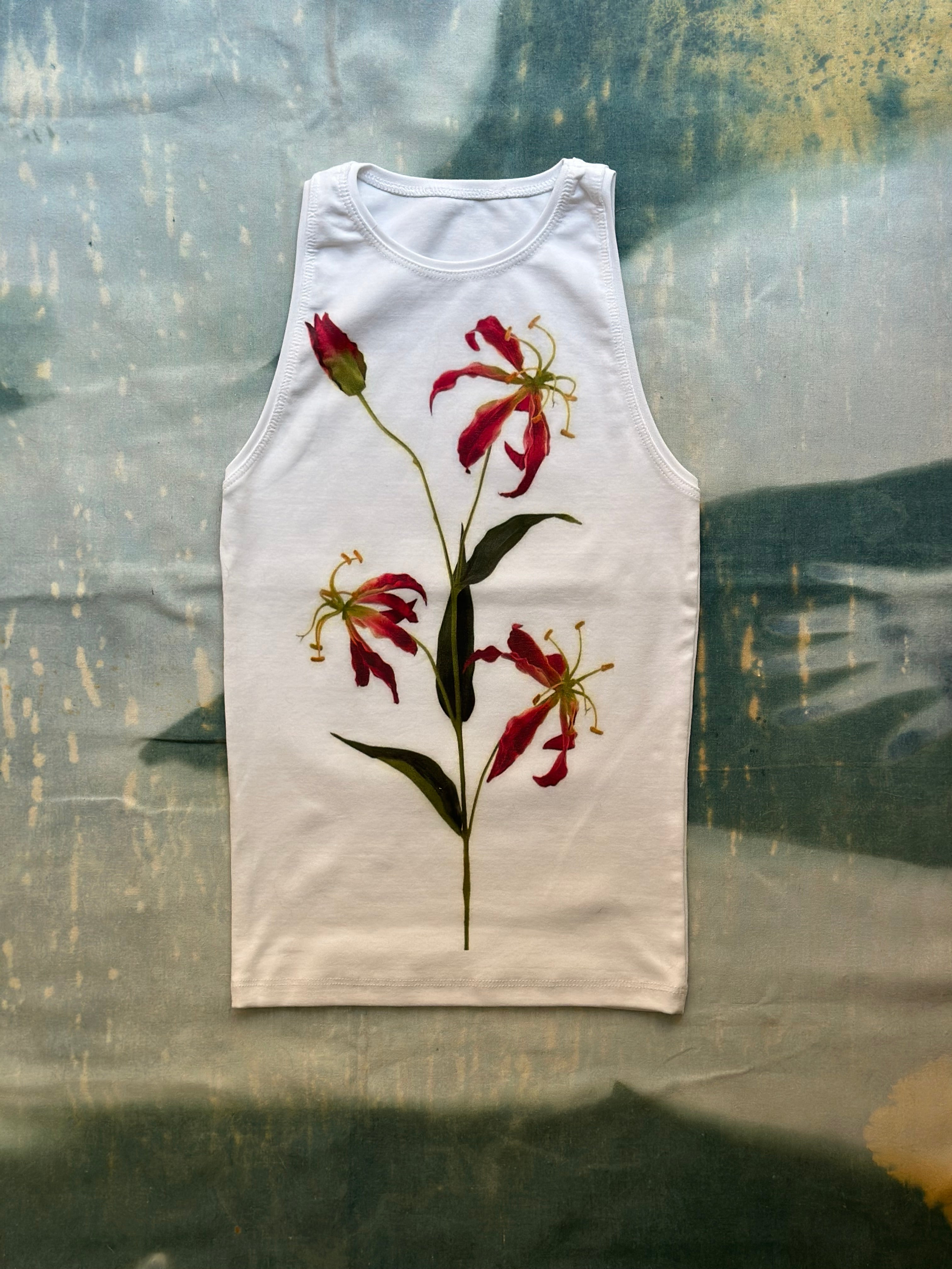 Flower DTG Tank Top Sale 174
