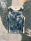 Historie Cyanotype Crop Top Sale 202