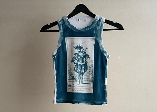 Habit Cyanotype Crop Top Sale 23