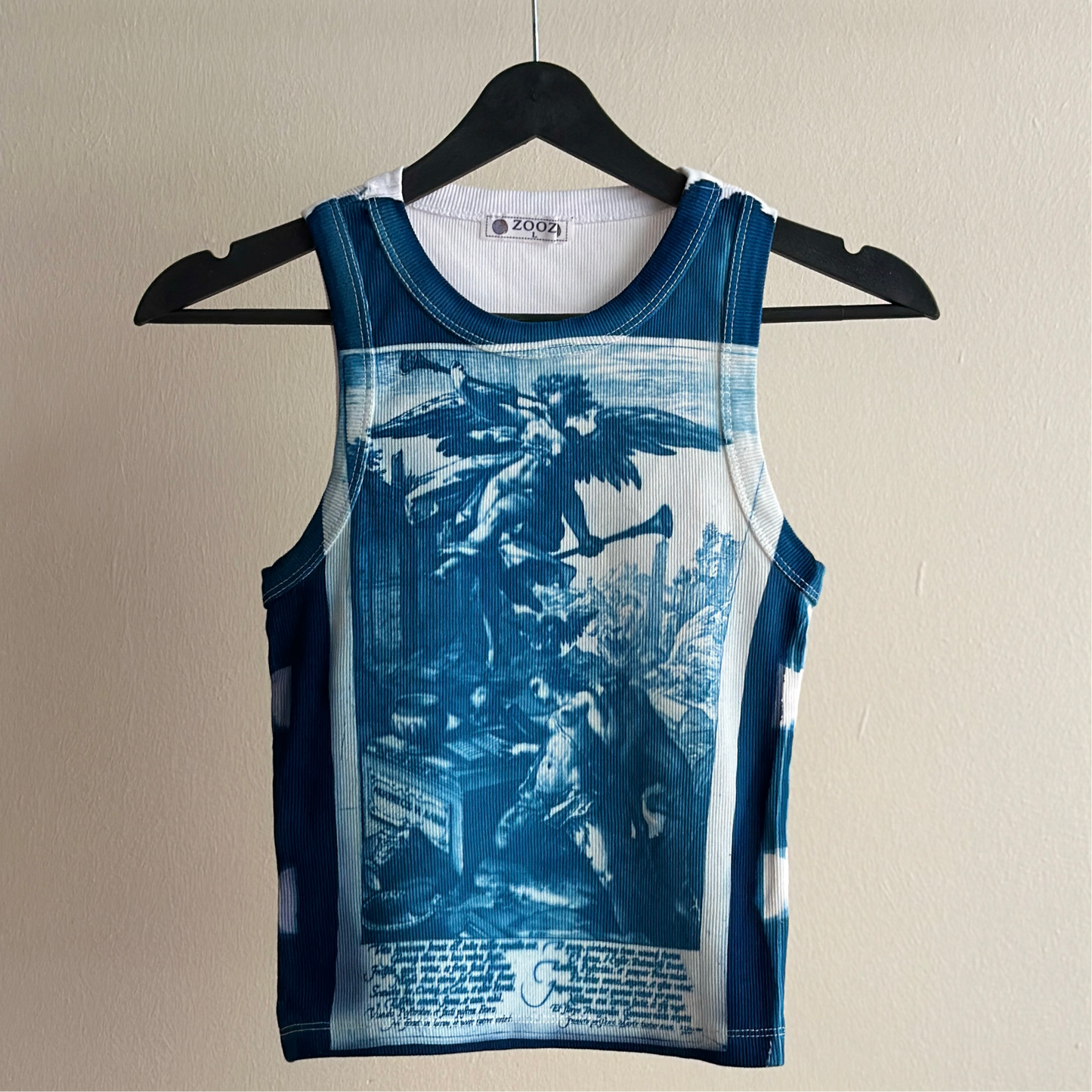 Historie Cyanotype Crop Top Sale 14