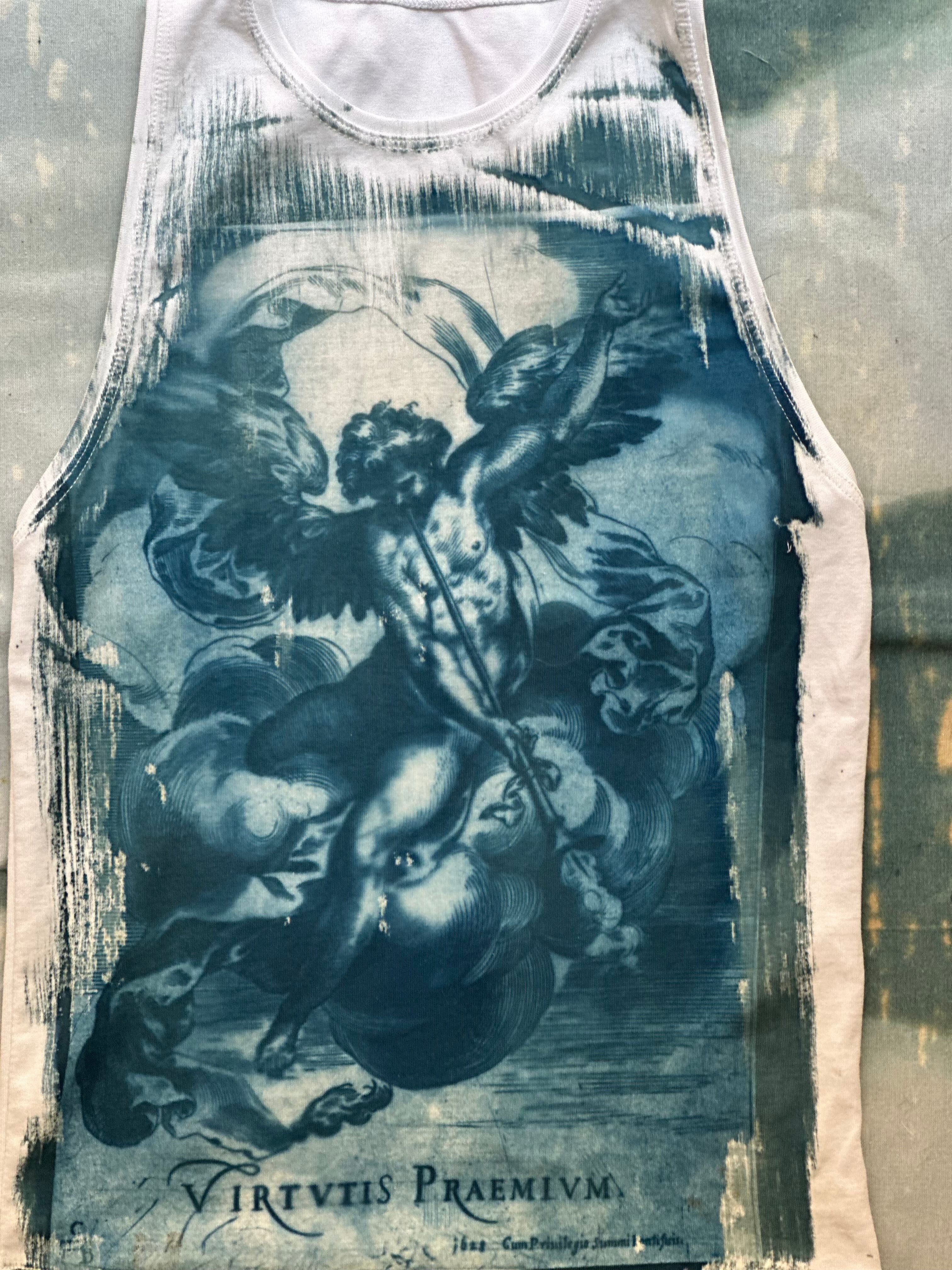 Virtutis Cyanotype Tank Top Sale 167