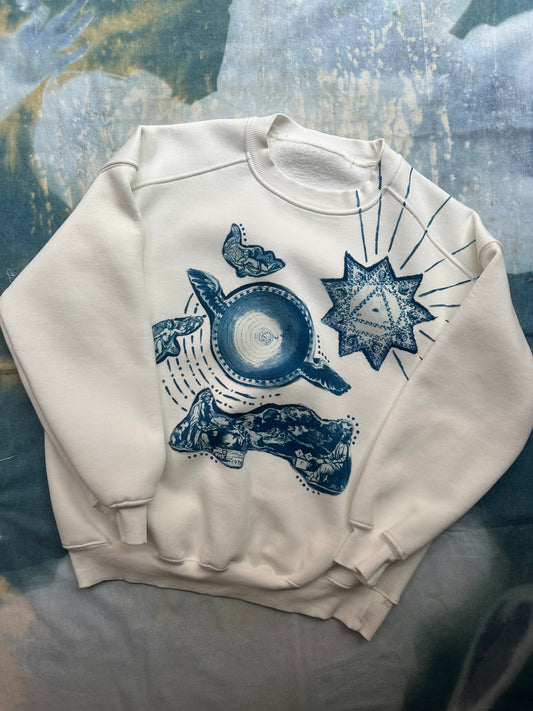 Aritmologia Cyanotype Sweatshirt