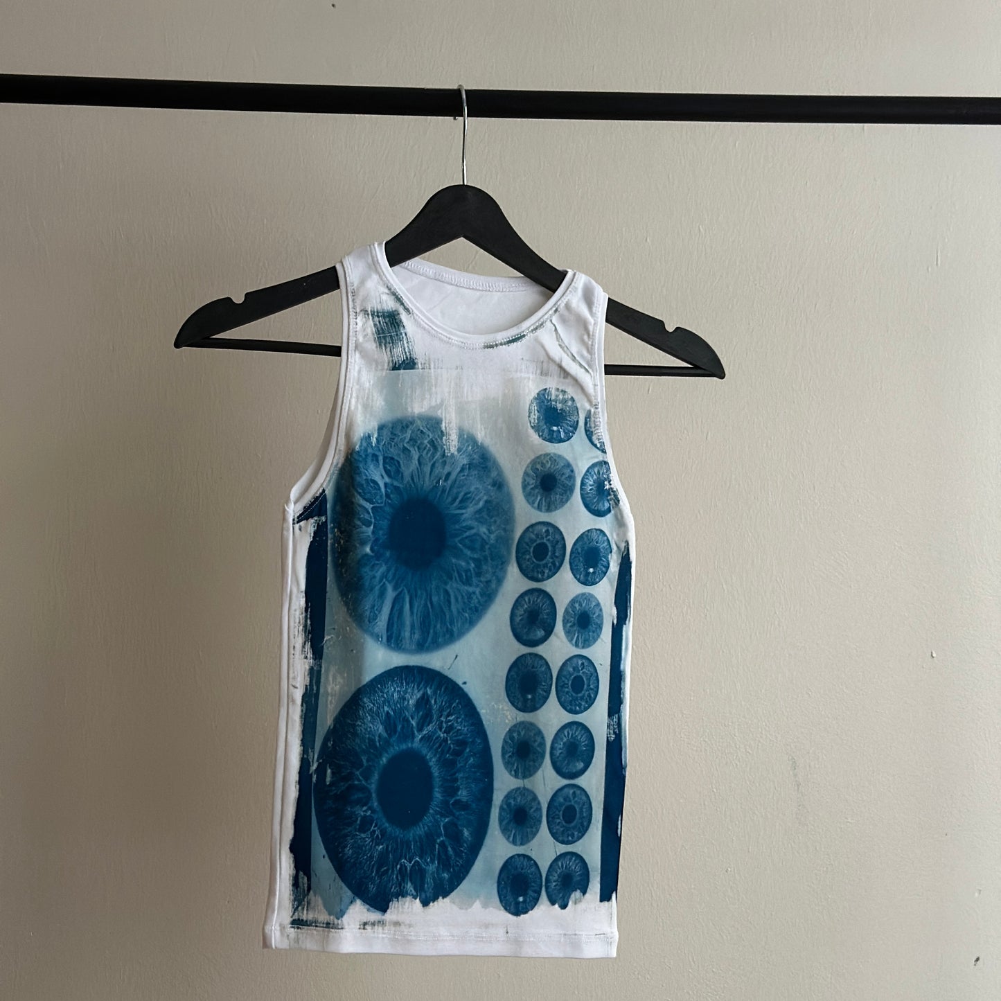 Iris Cyanotype Tank Top Sale 114