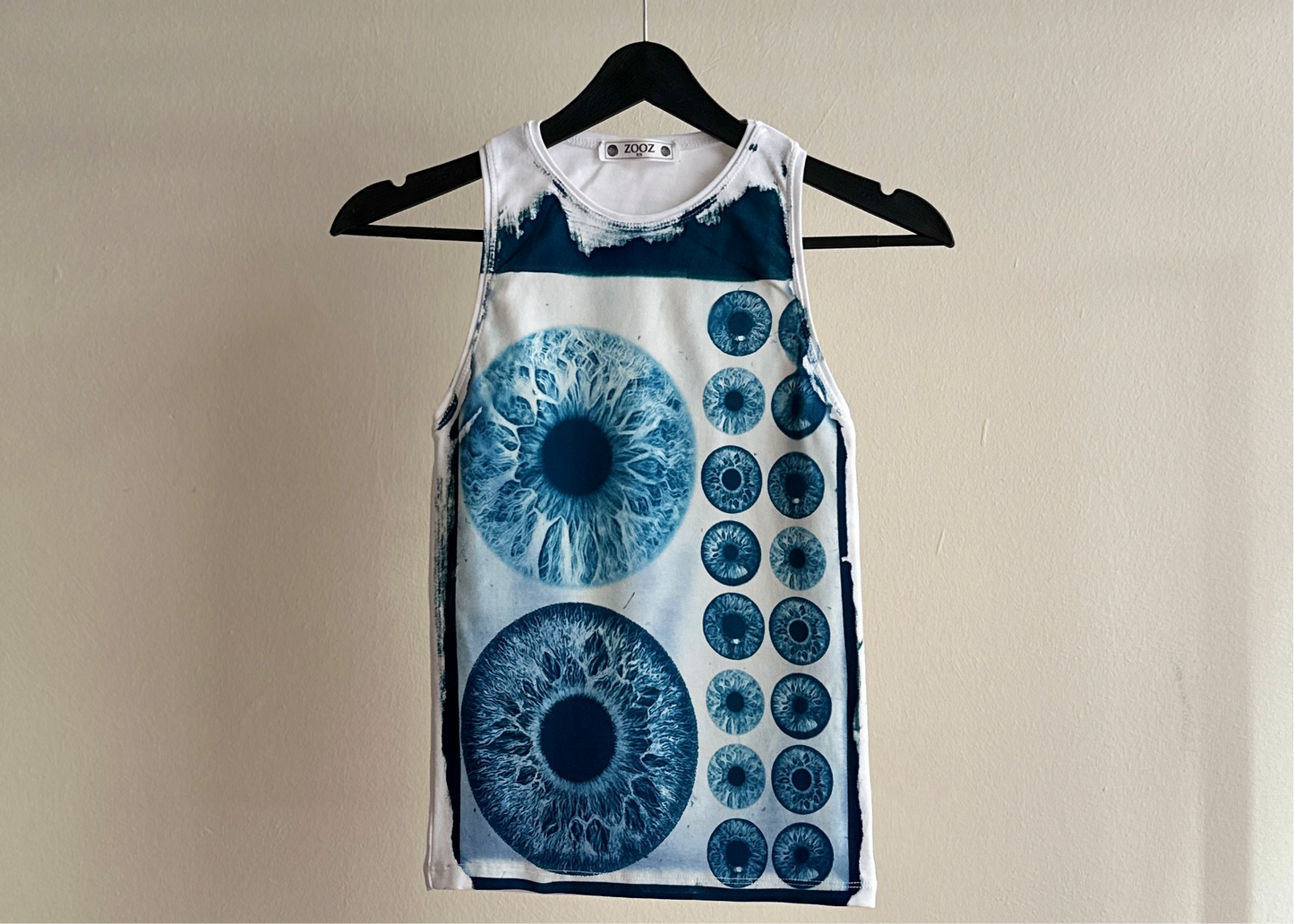 Iris Cyanotype Tank Top