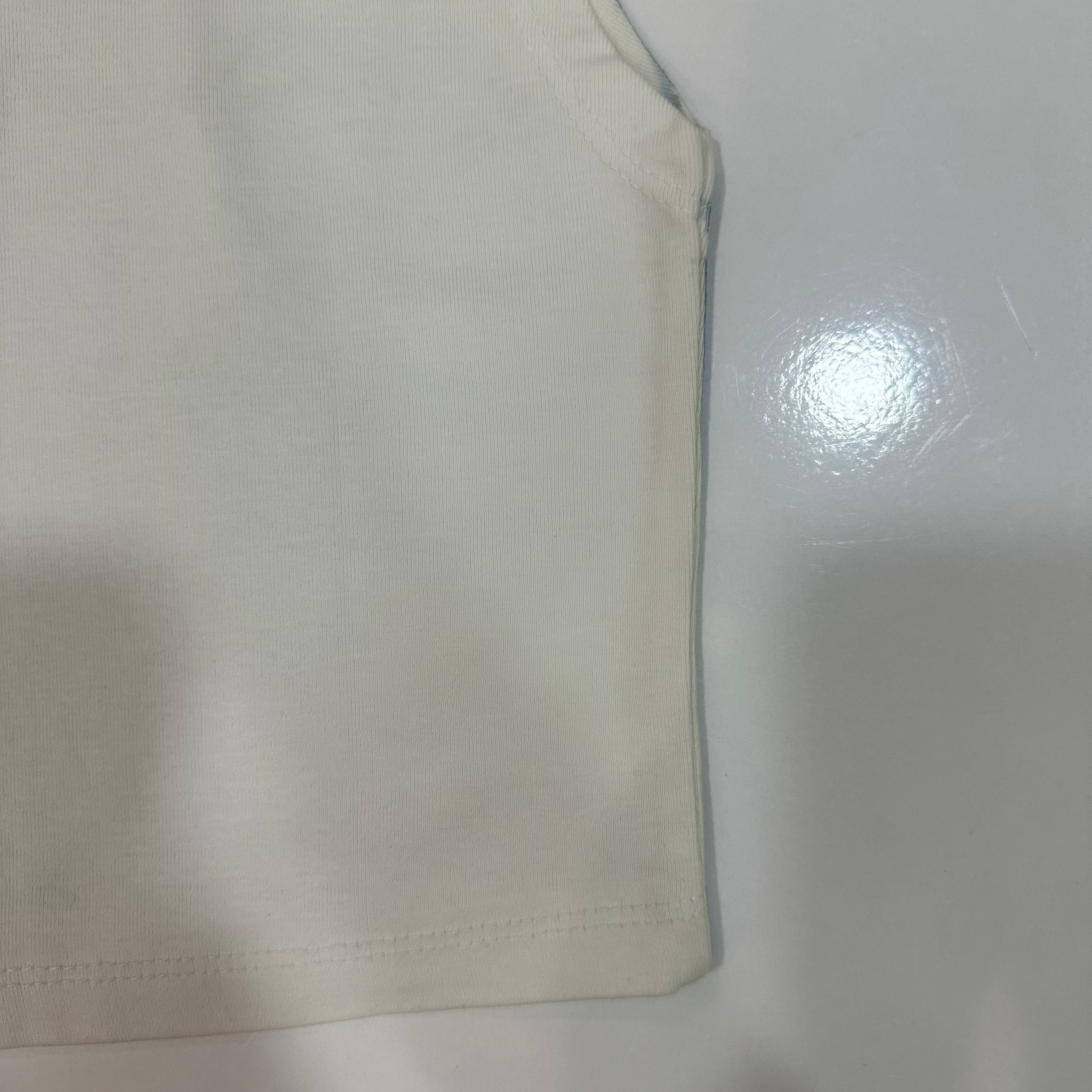 Waves Cyanotype Super Crop Top Sale 38
