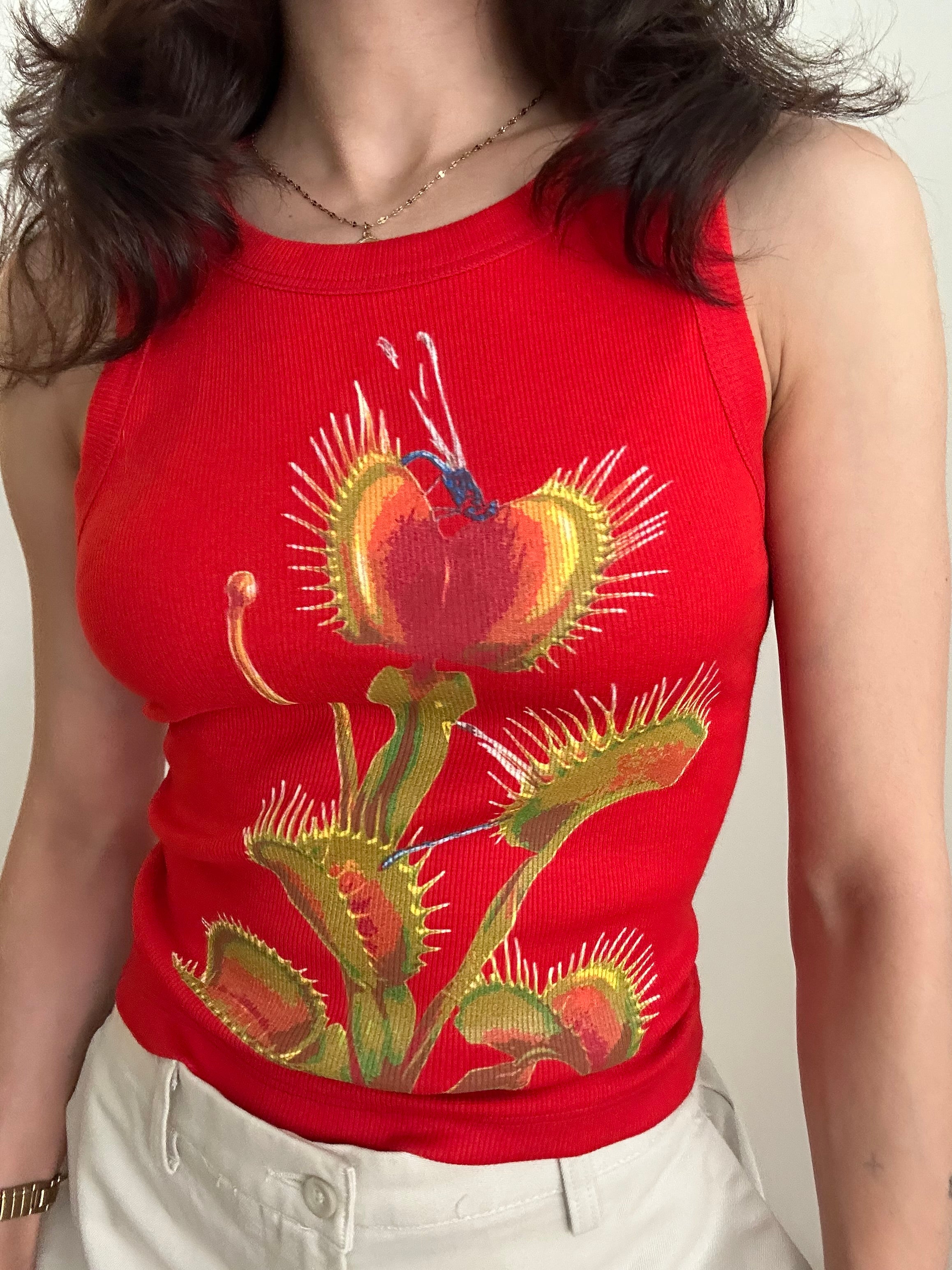 Venus Flytrap Crop Top