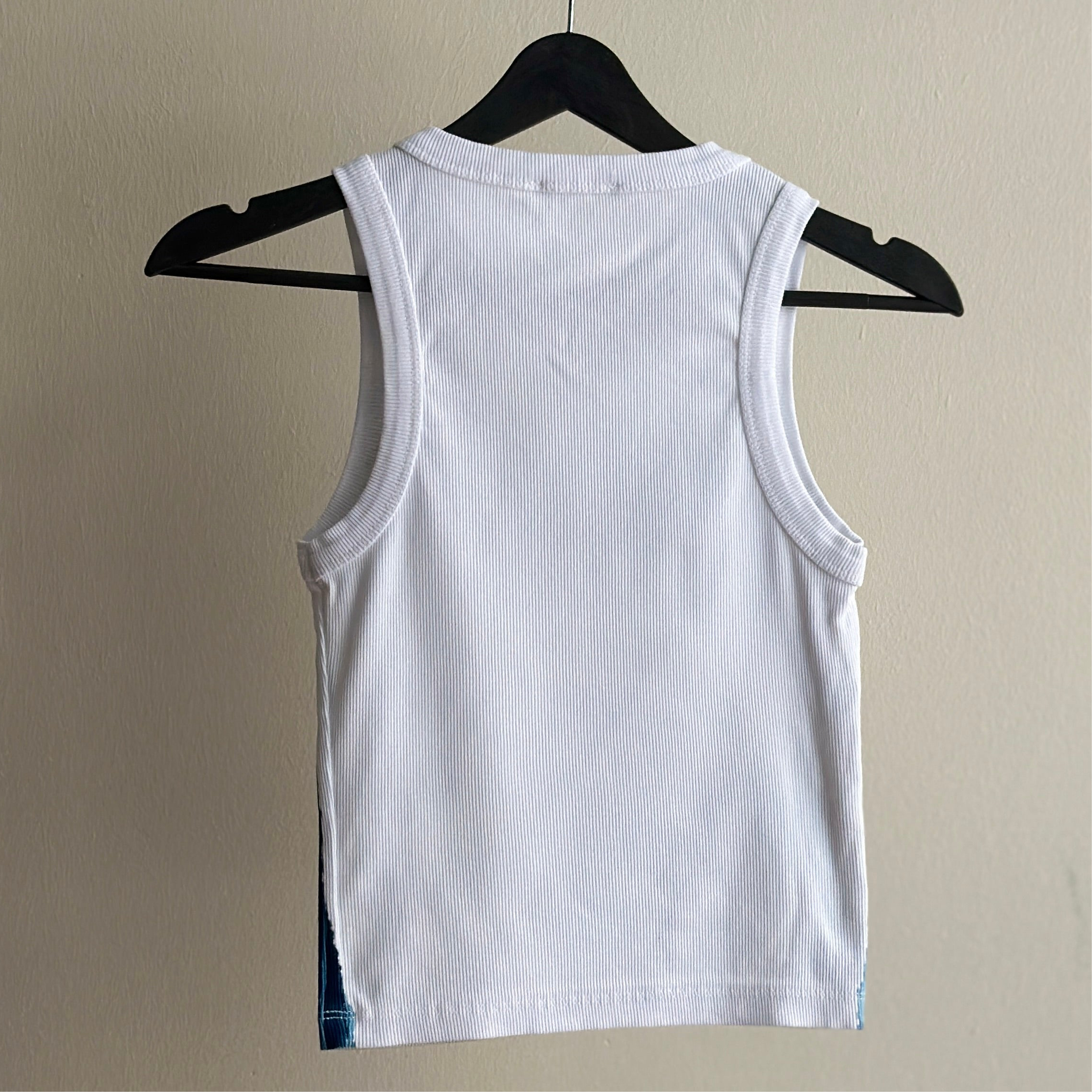 Iris Cyanotype Crop Top Sale 84