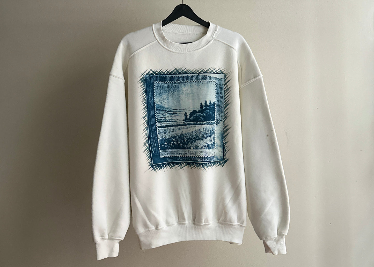 Between Whispers Cyanotype Sweatshirt 72