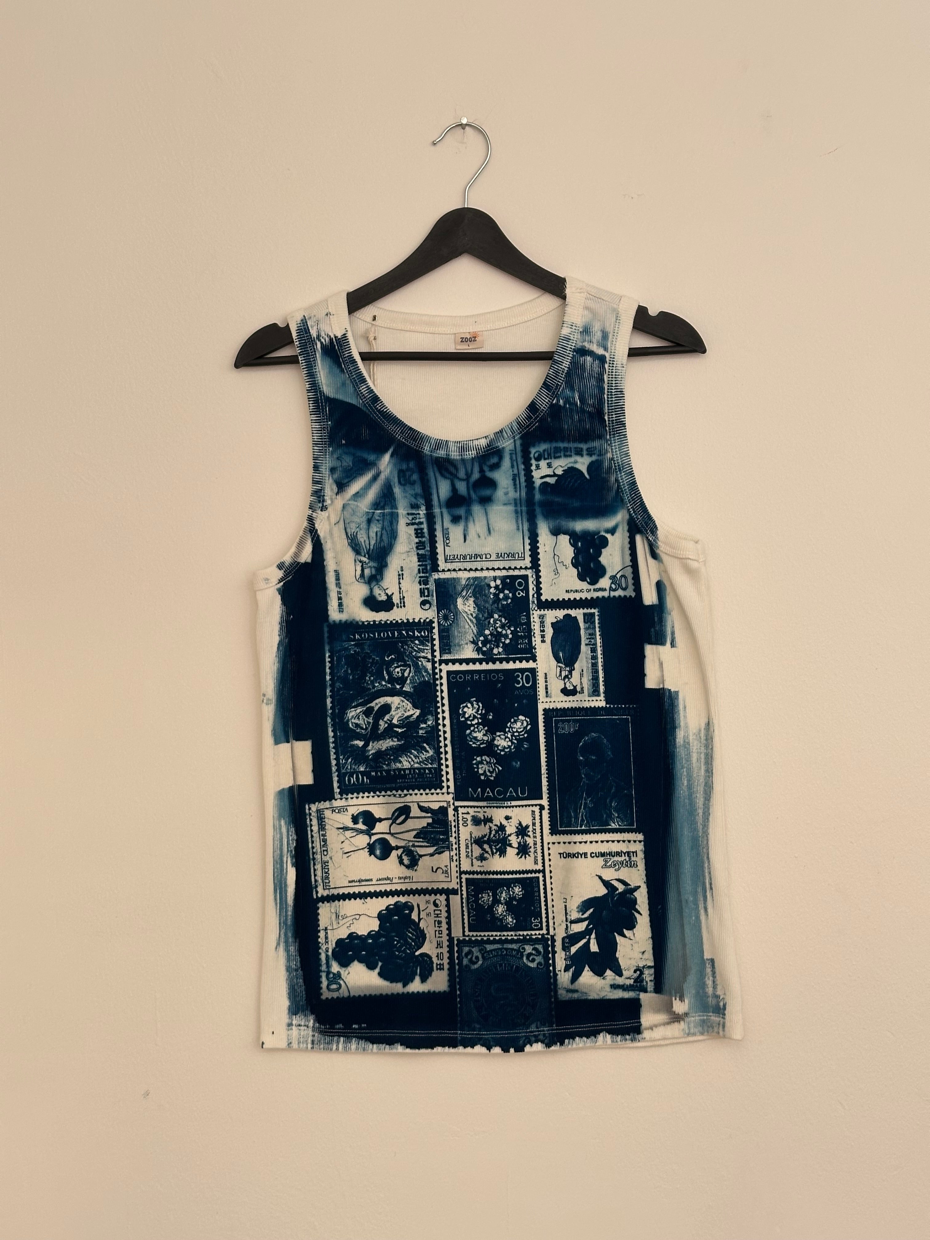 Stamps Cyanotype Men’s Top