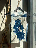 Beetlebloom II Cyanotype Crop Top
