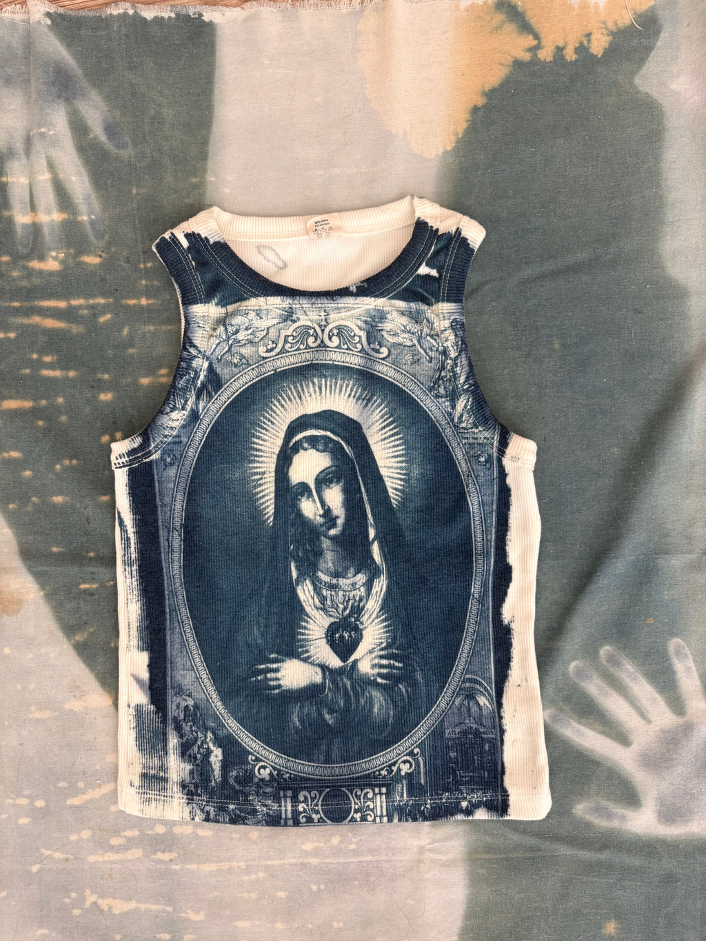 Holy Cyanotype Crop Top Sale 231