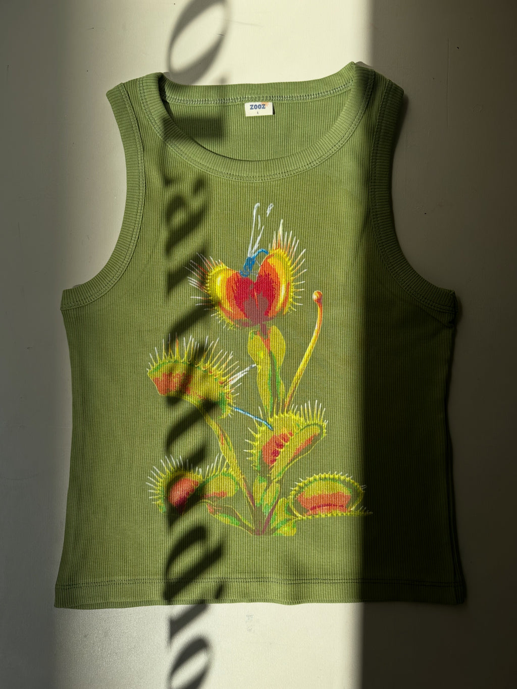 Venus Flytrap Poster Crop Top