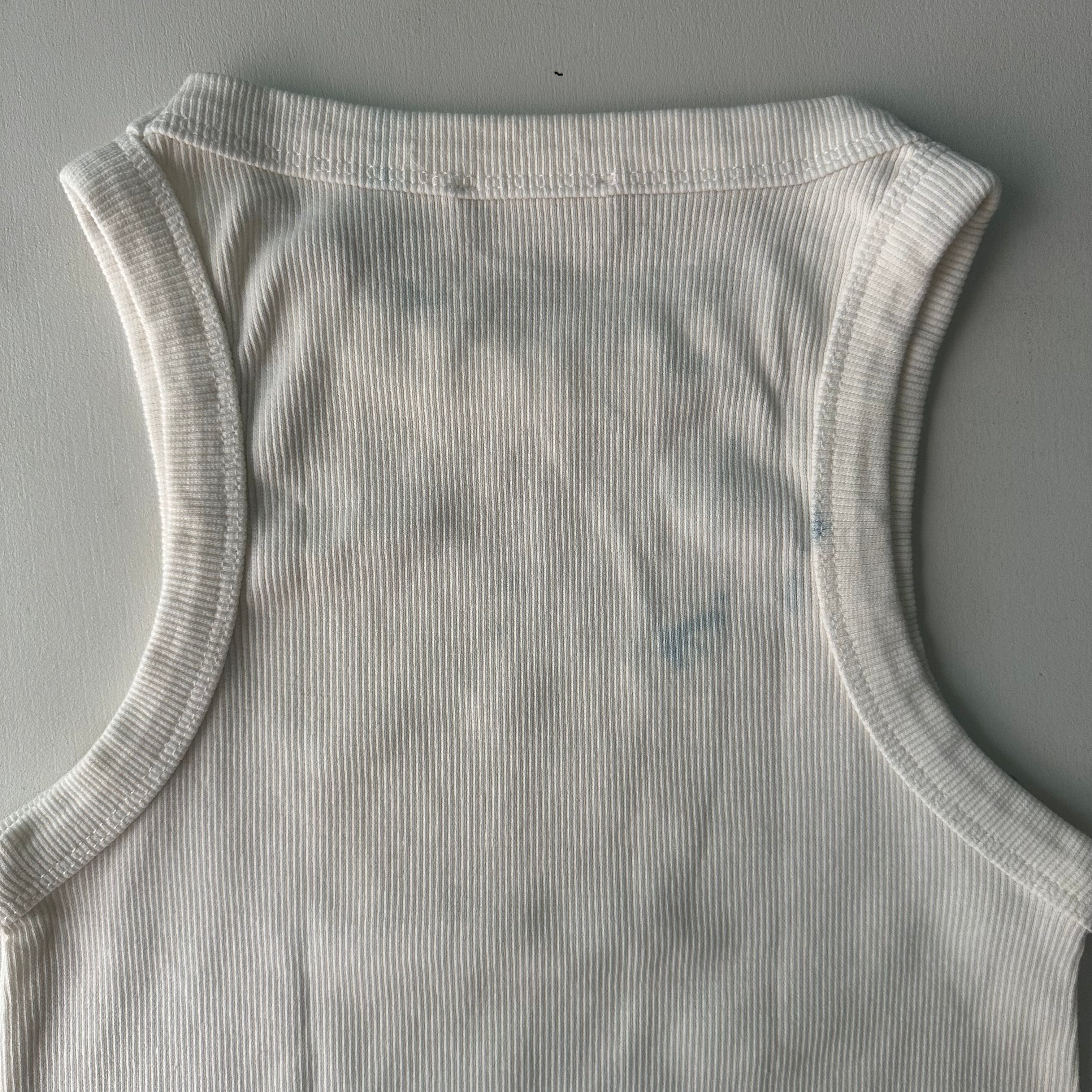 Toned Iris Flowers Cyanotype Crop Top Sale 62