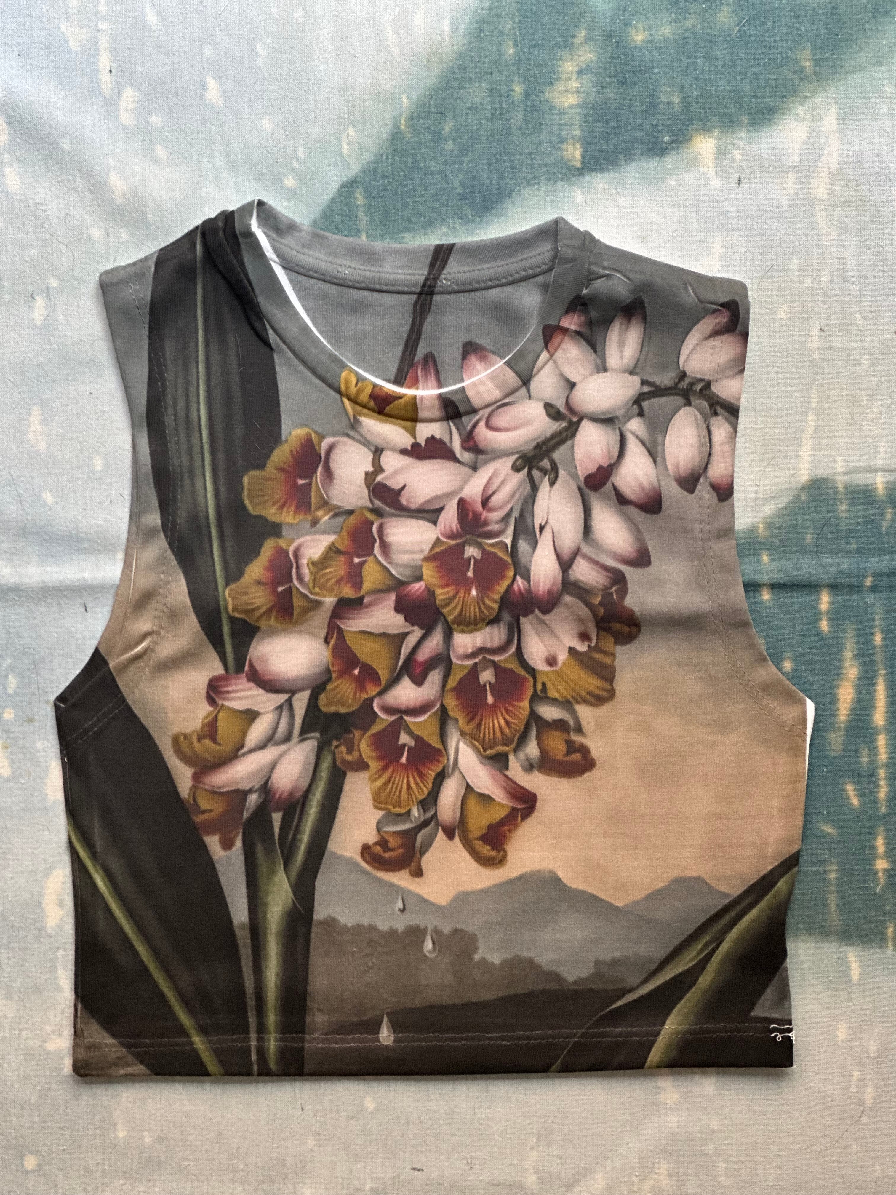 Vintage Botanical Super Crop Top Sale 161