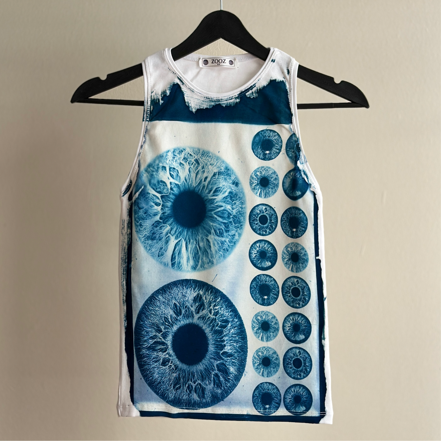 Iris Cyanotype Tank Top