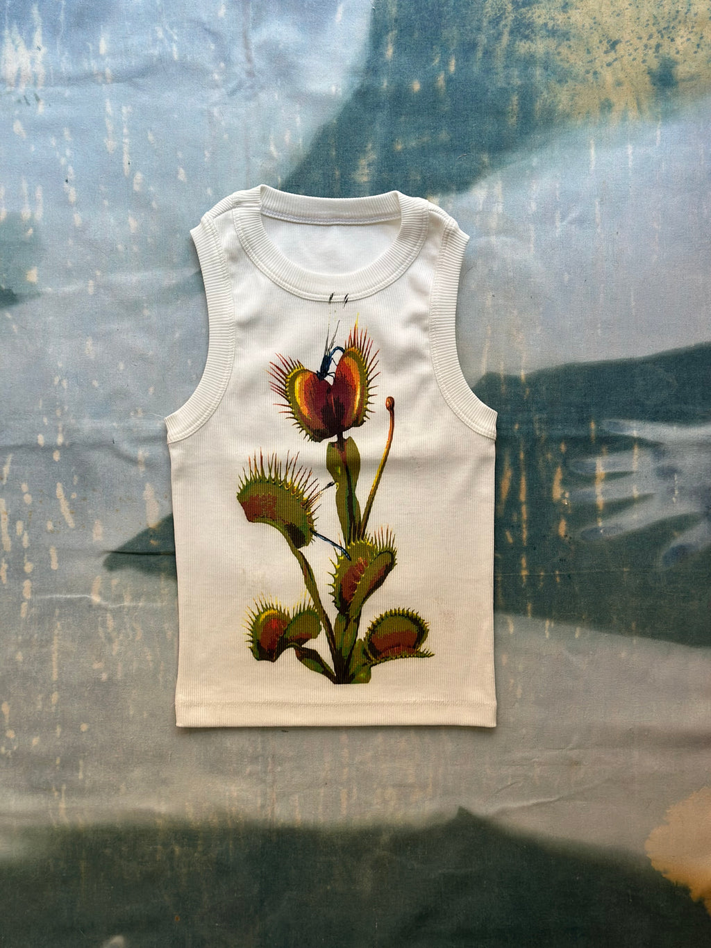 Venus Flytrap Poster DTG Crop Top Sale 175