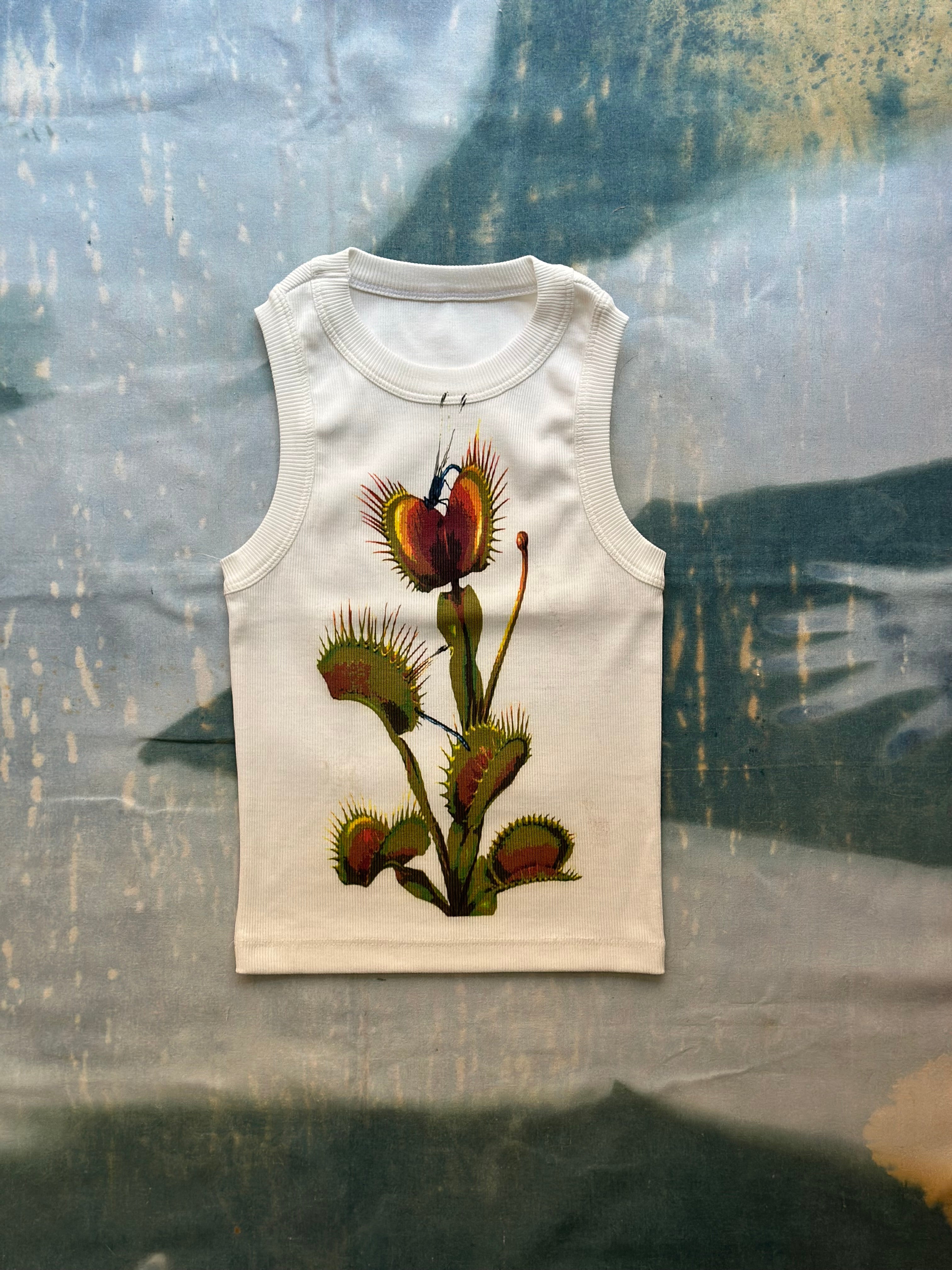 Venus Flytrap Poster DTG Crop Top Sale 175