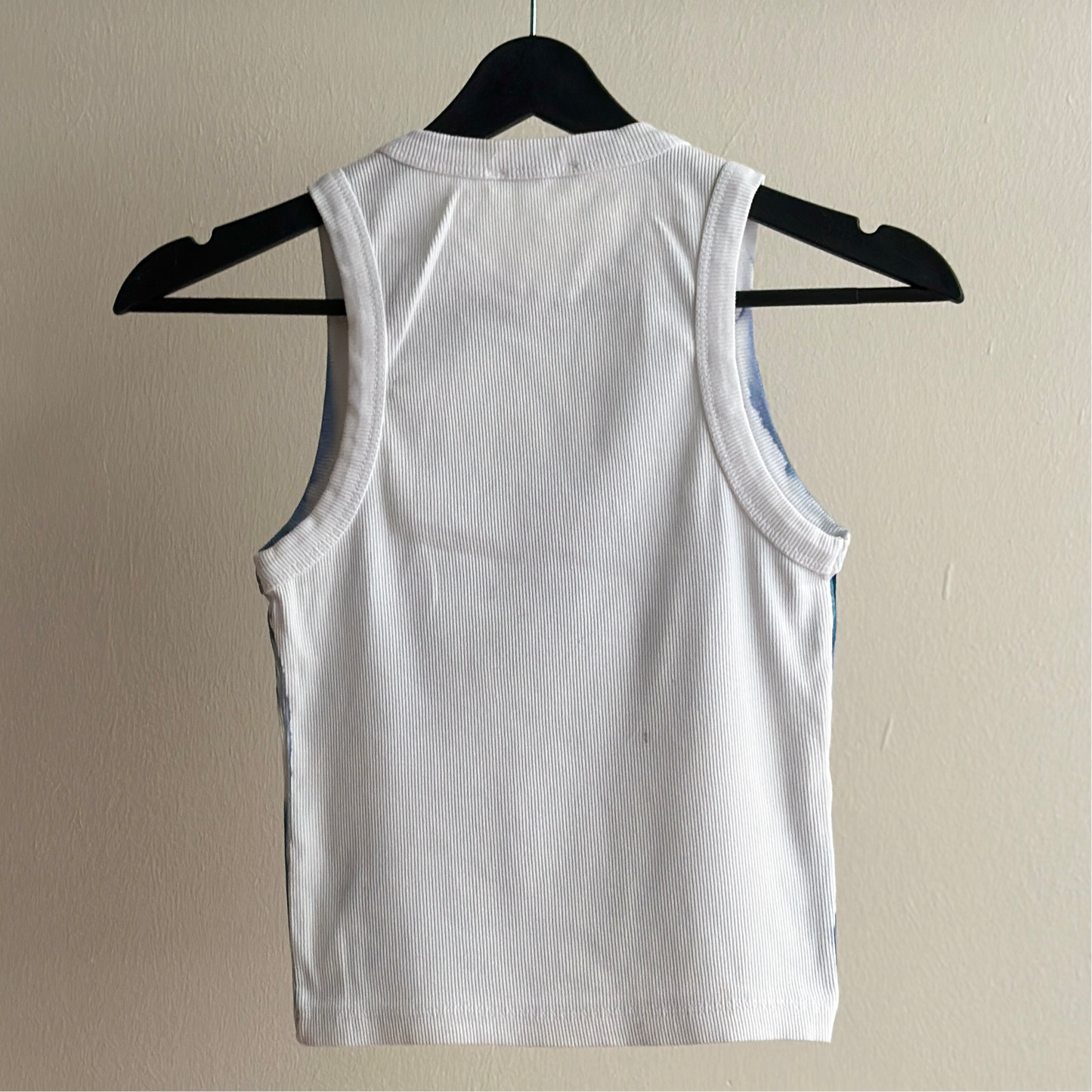 Stamps Cyanotype Crop Top Sale 15