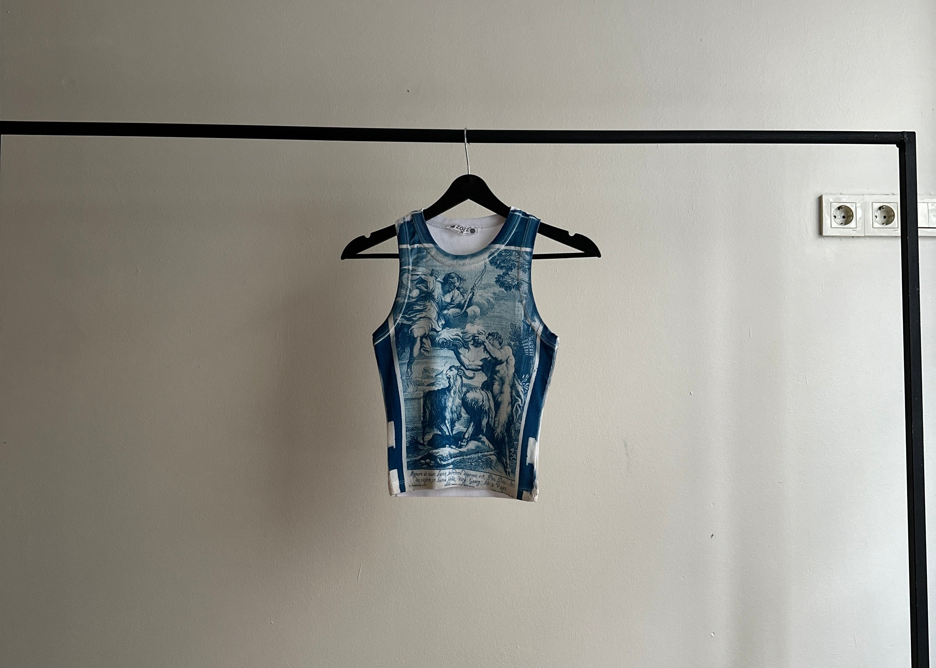 Cyanotype Crop Top Sale 99