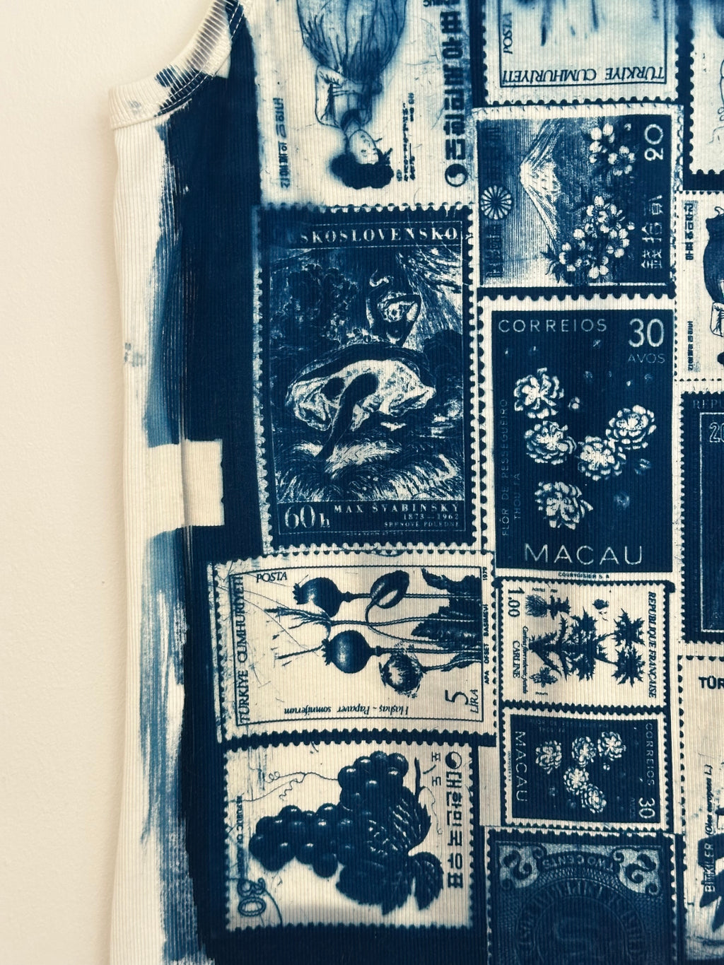 Stamps Cyanotype Men’s Top