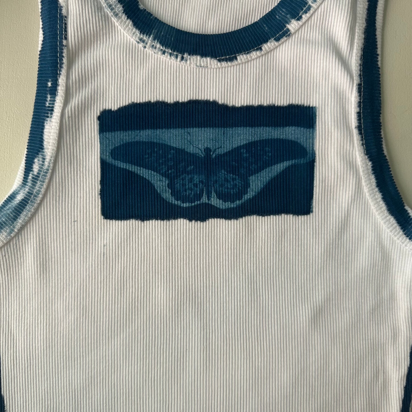 Butterfly Cyanotype Crop Top Sale 70