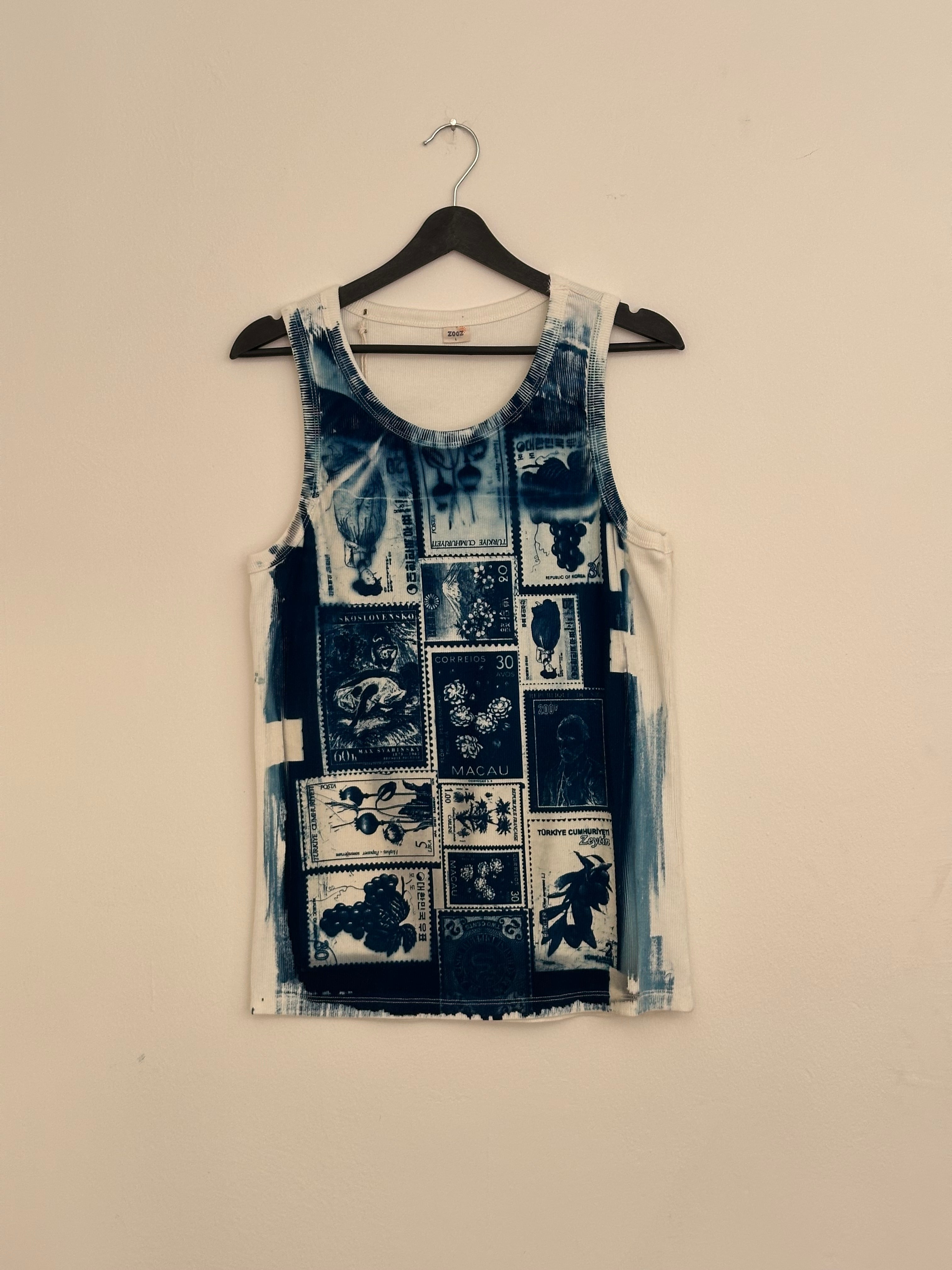 Stamps Cyanotype Men’s Top