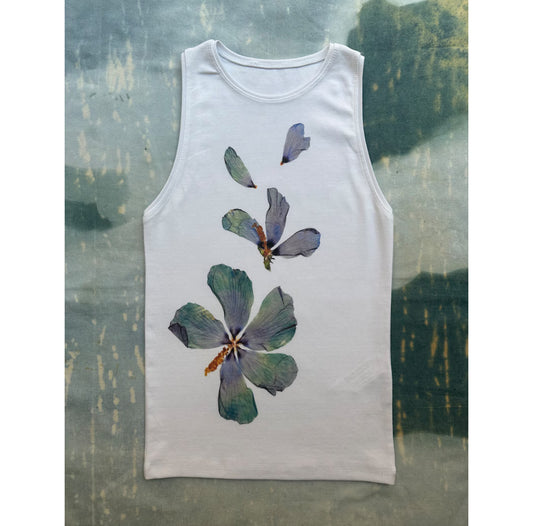 Marshmallow Flower Tank Top