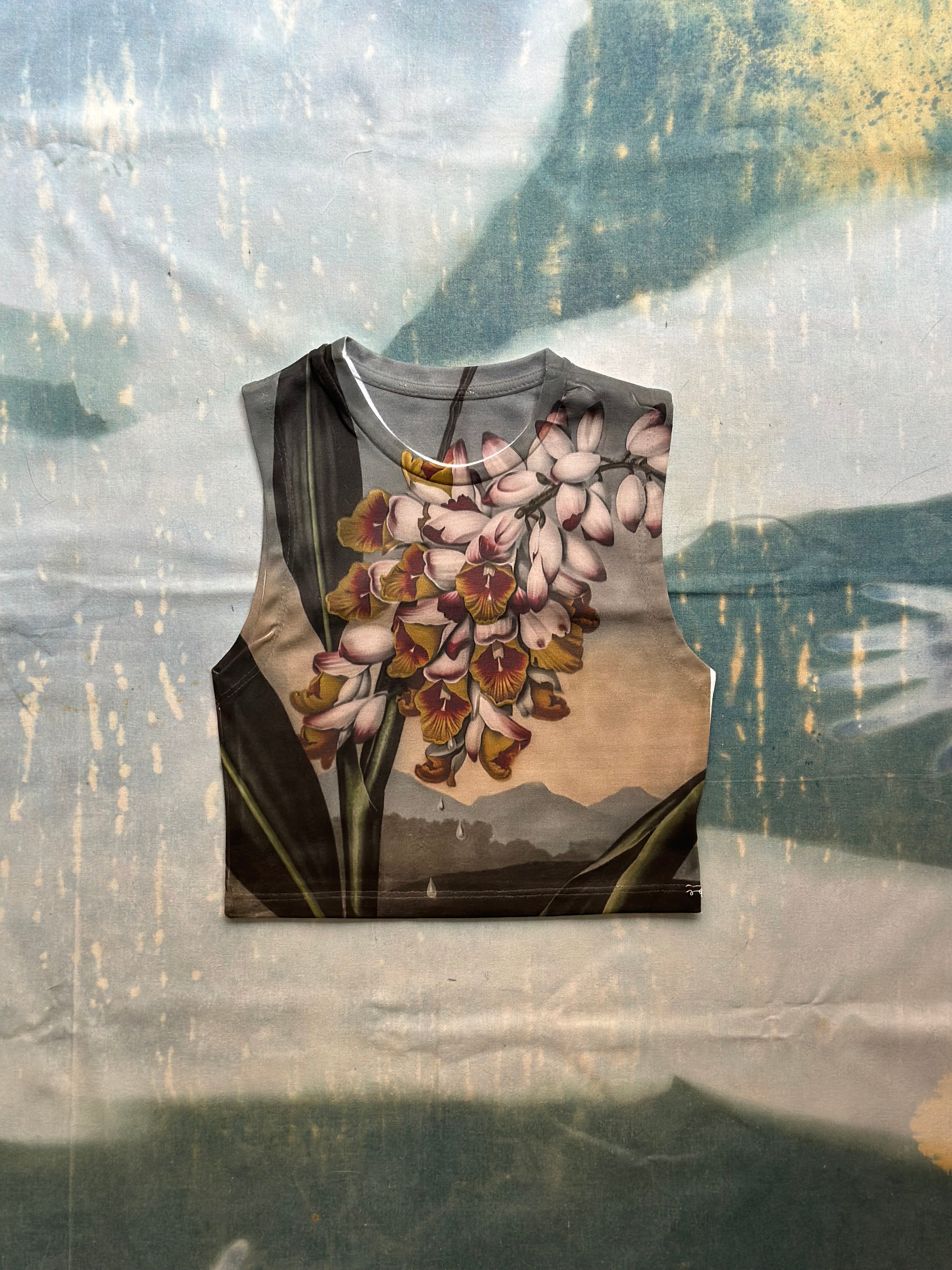 Vintage Botanical Super Crop Top Sale 161