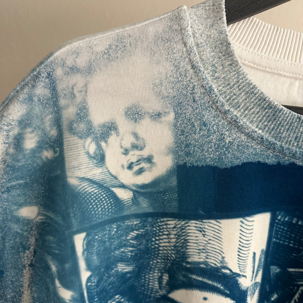Side to Side Cyanotype T-shirt Sale 73