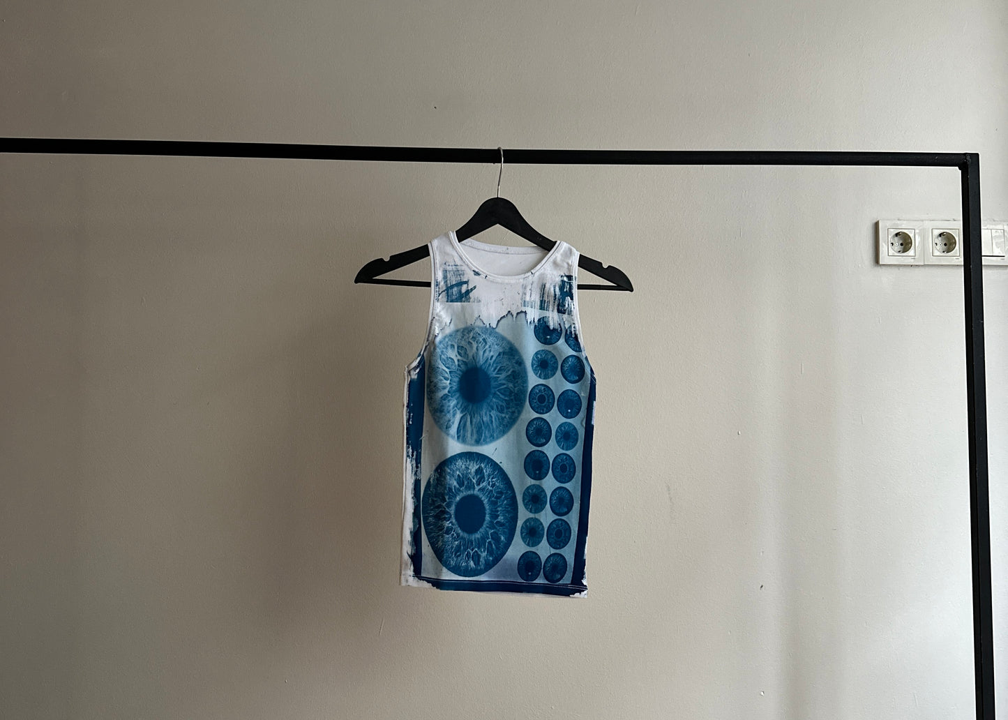 Iris Cyanotype Tank Top Sale 112