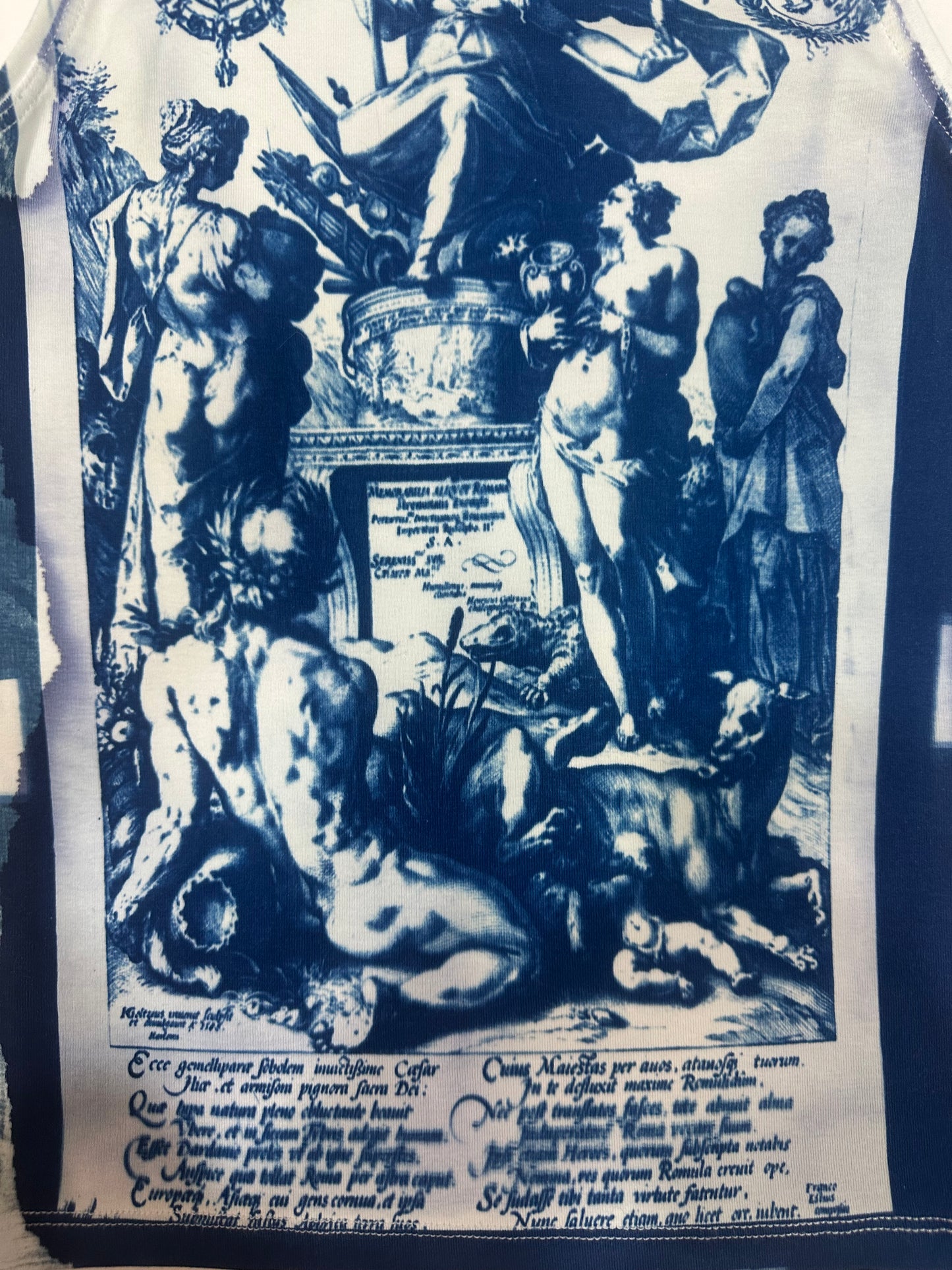 Goltzius Cyanotype Tank Top Sale 54