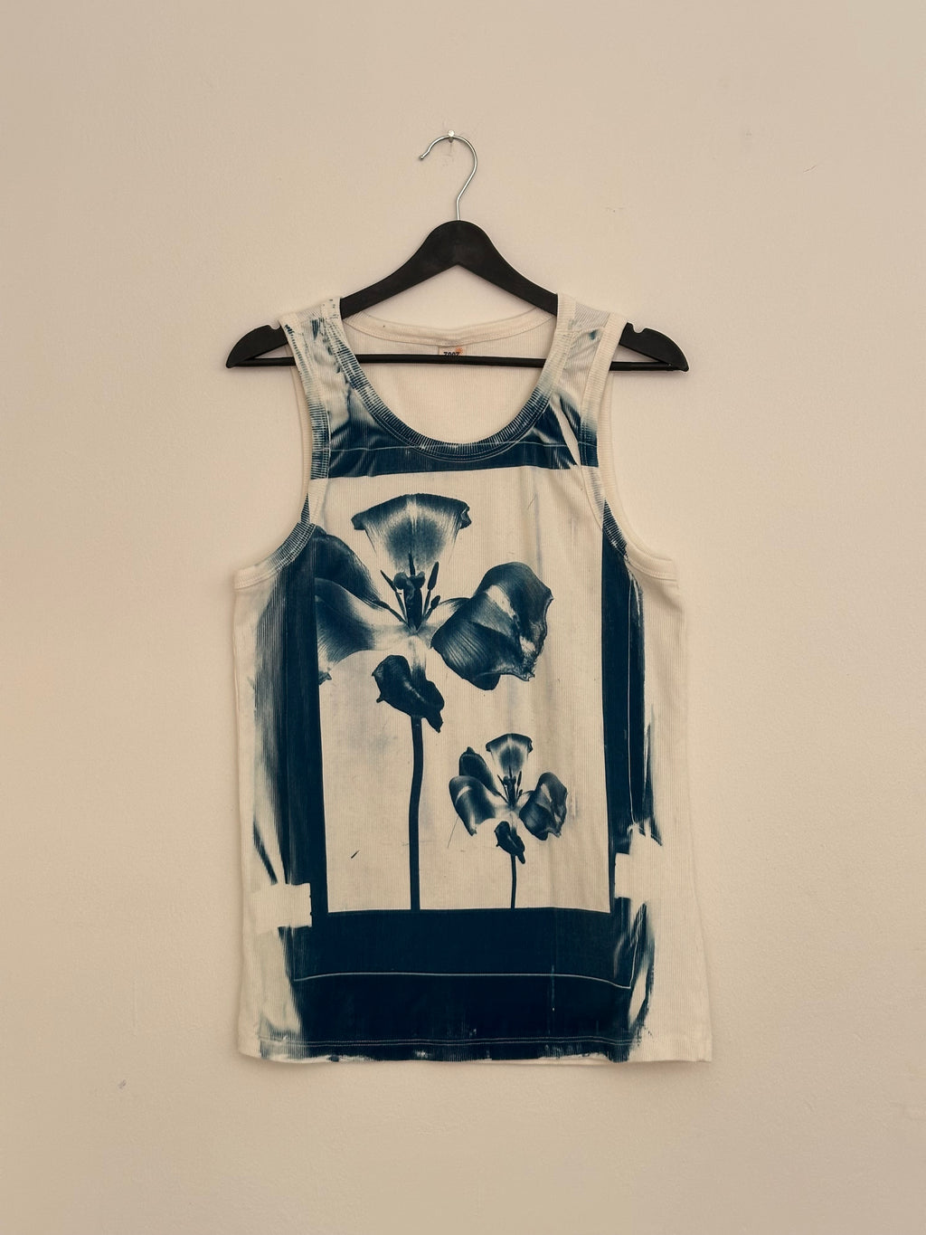 Flowers Cyanotype Men’s Top
