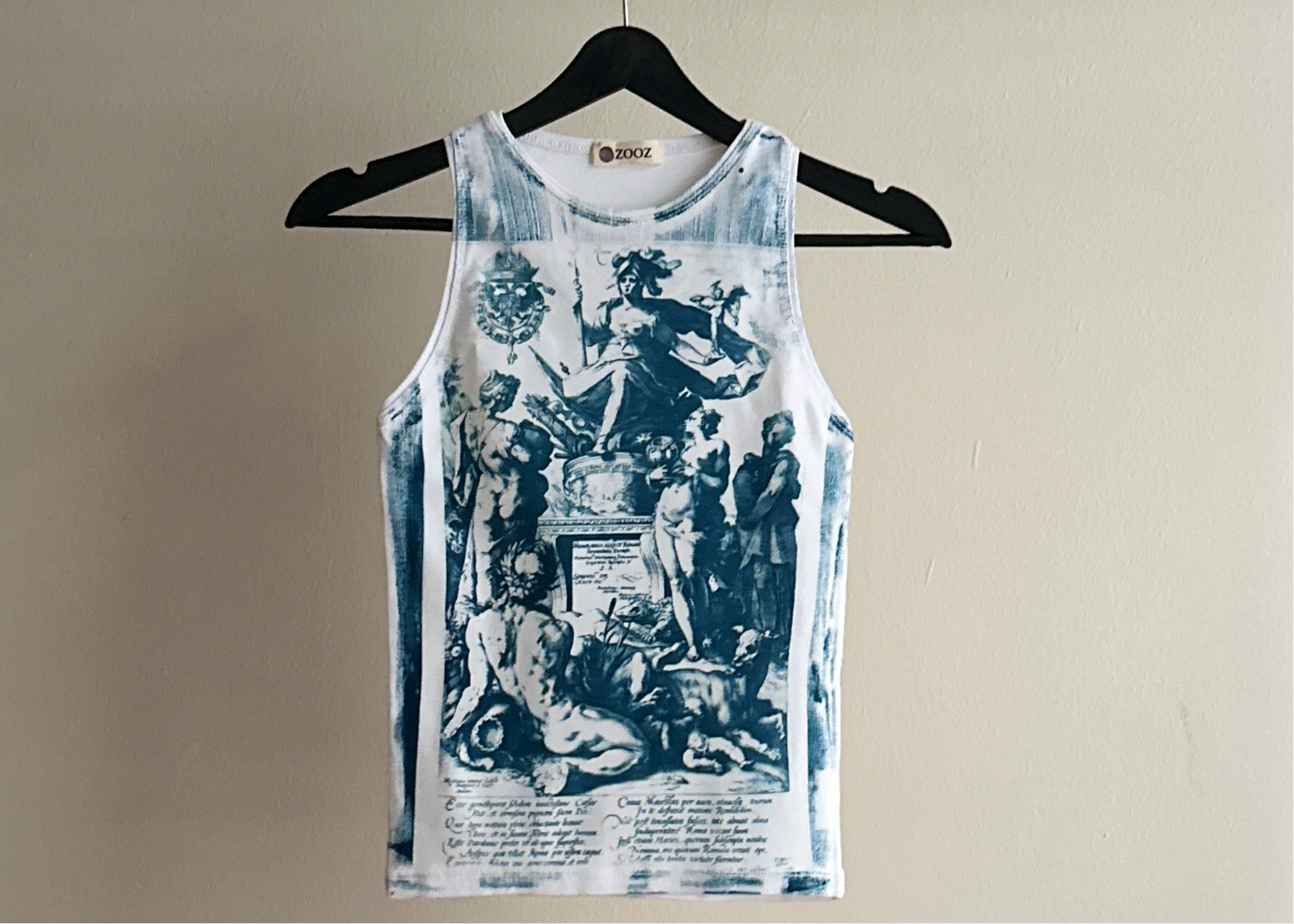 Goltzius Cyanotype Tank Top Sale 46