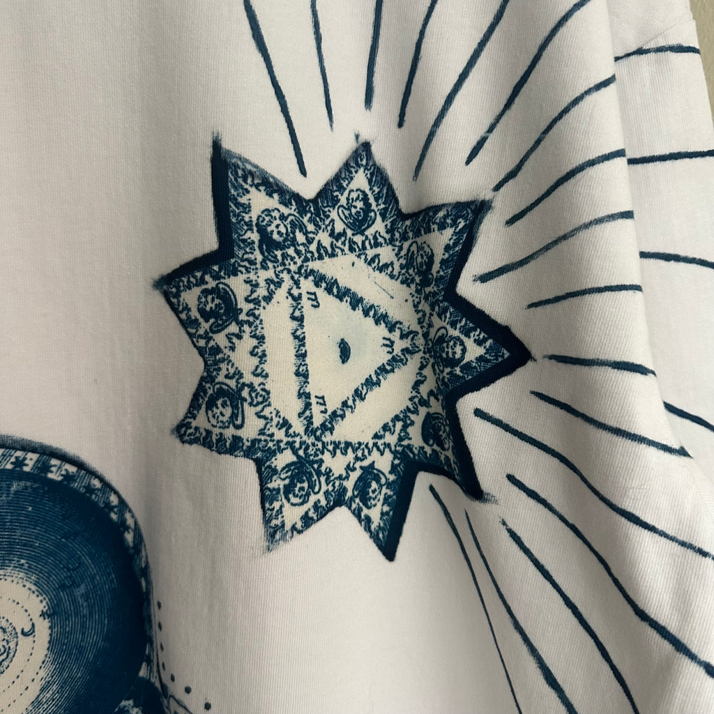 Arithmologia Cyanotype T-shirt Sale 75