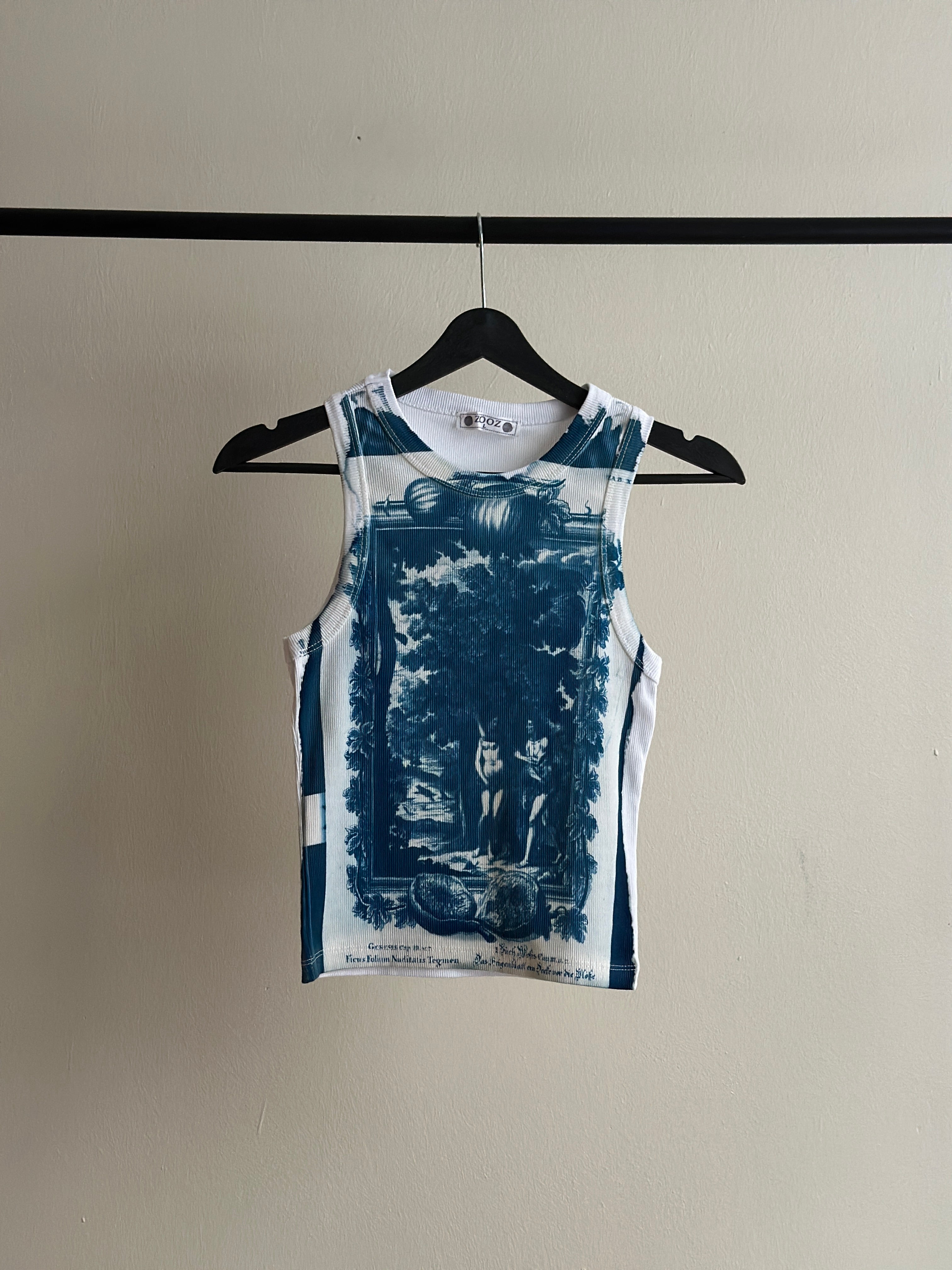 Eve Cyanotype Crop Top Sale 96