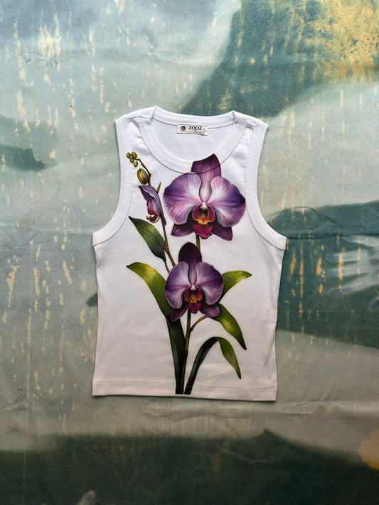 Flower DTG Crop Top Sale 151