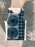 Irıs Cyanotype Crop Top Sale 221